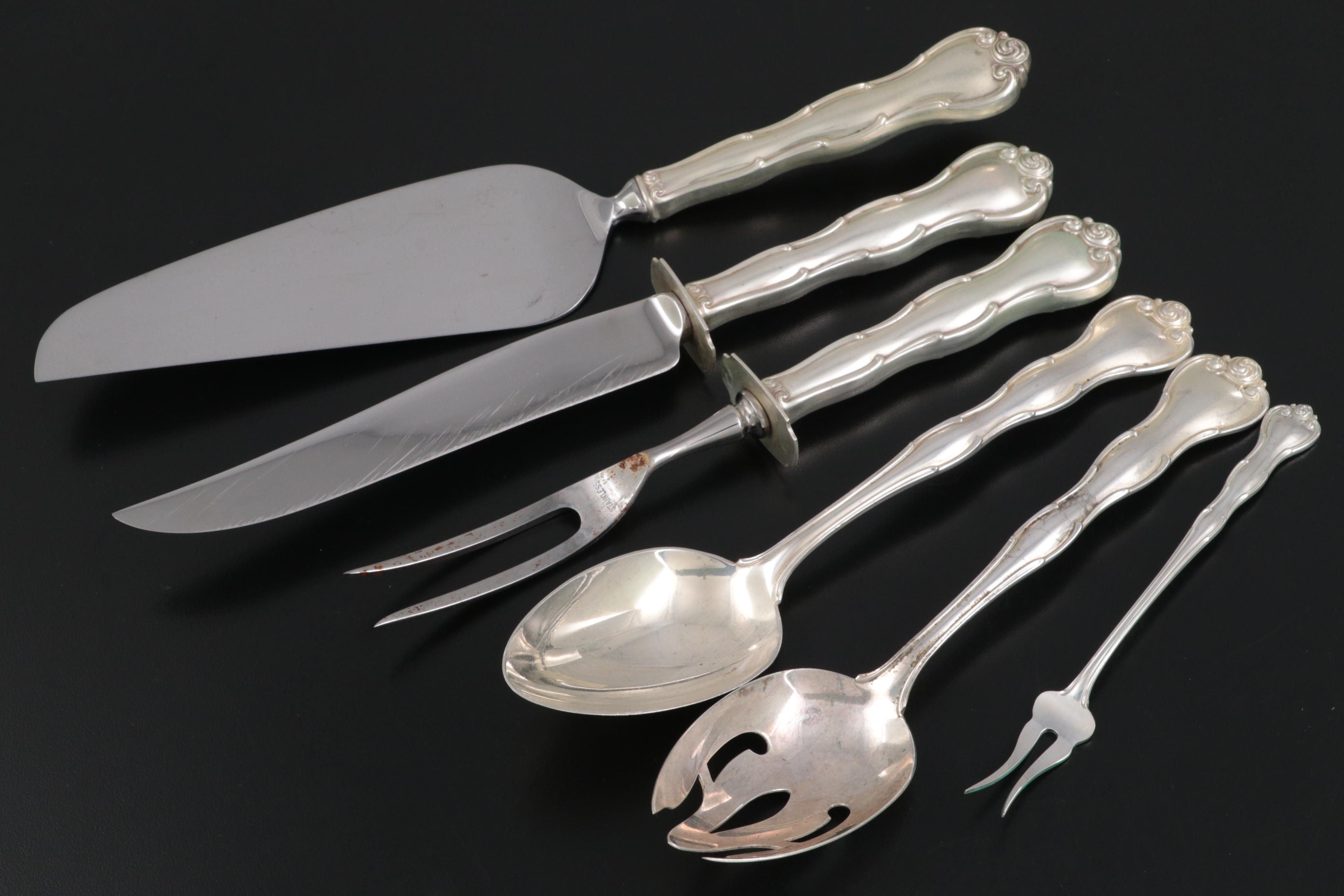 Gorham "Rondo" Sterling Silver Flatware and Serving Utensils