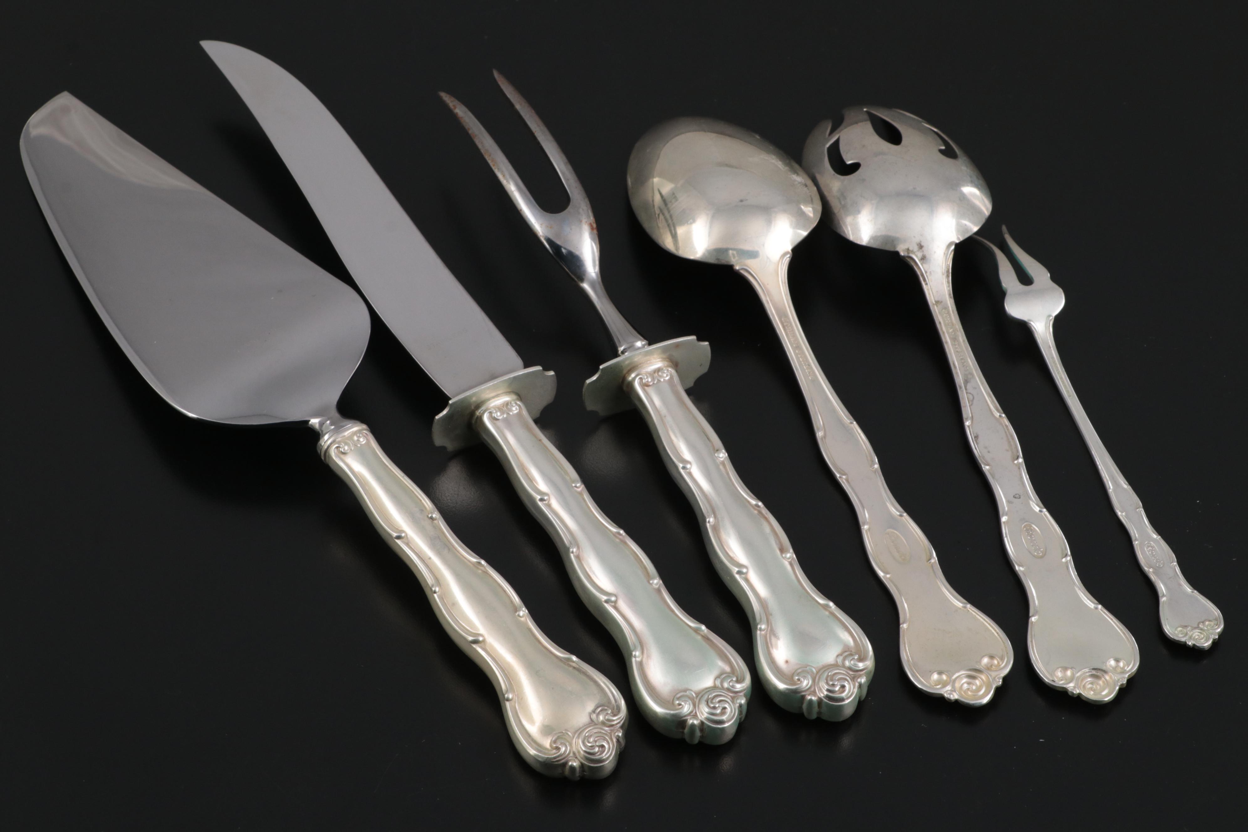 Gorham "Rondo" Sterling Silver Flatware and Serving Utensils
