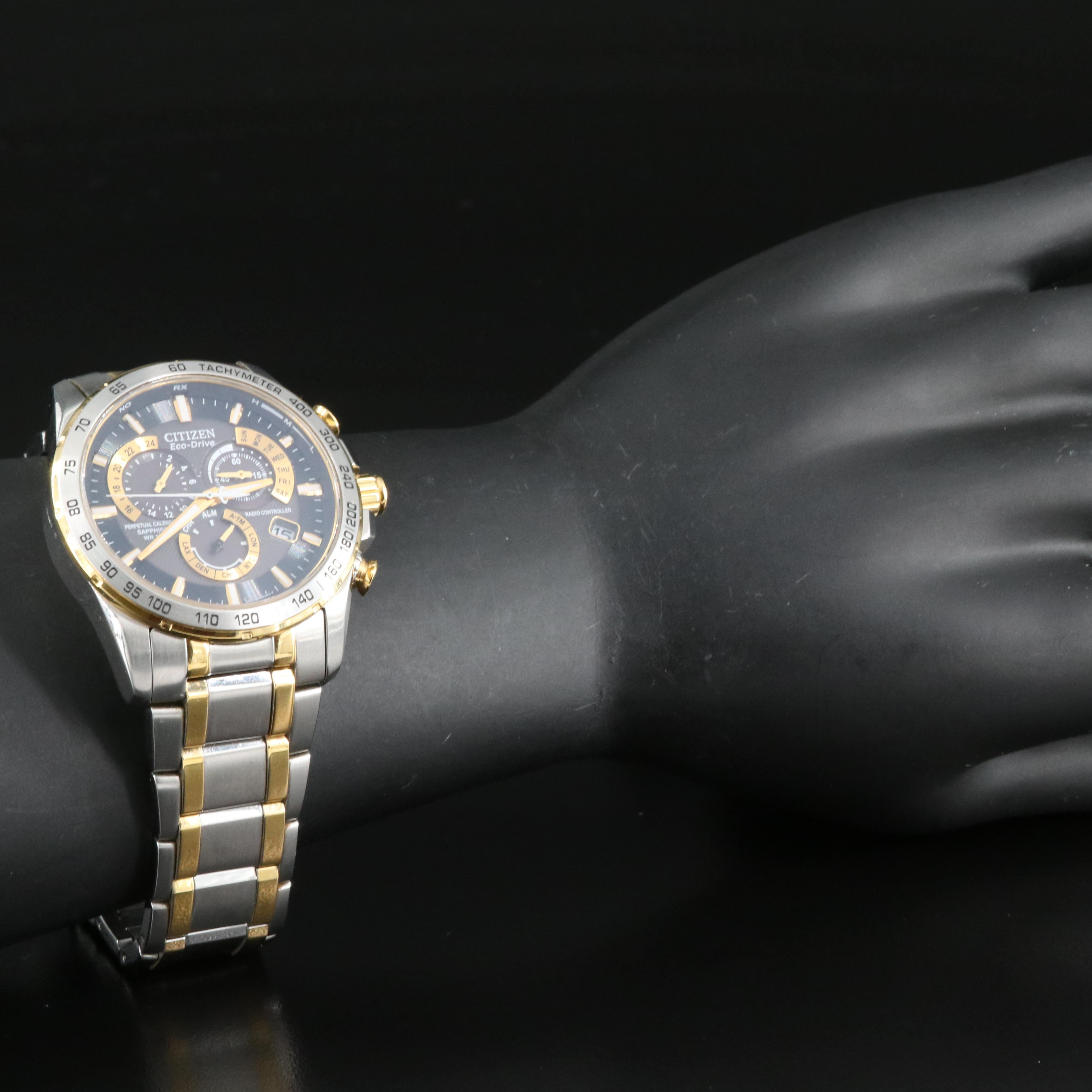 Citizen Eco-Drive Radio Controlled Perpetual Calendar Watch