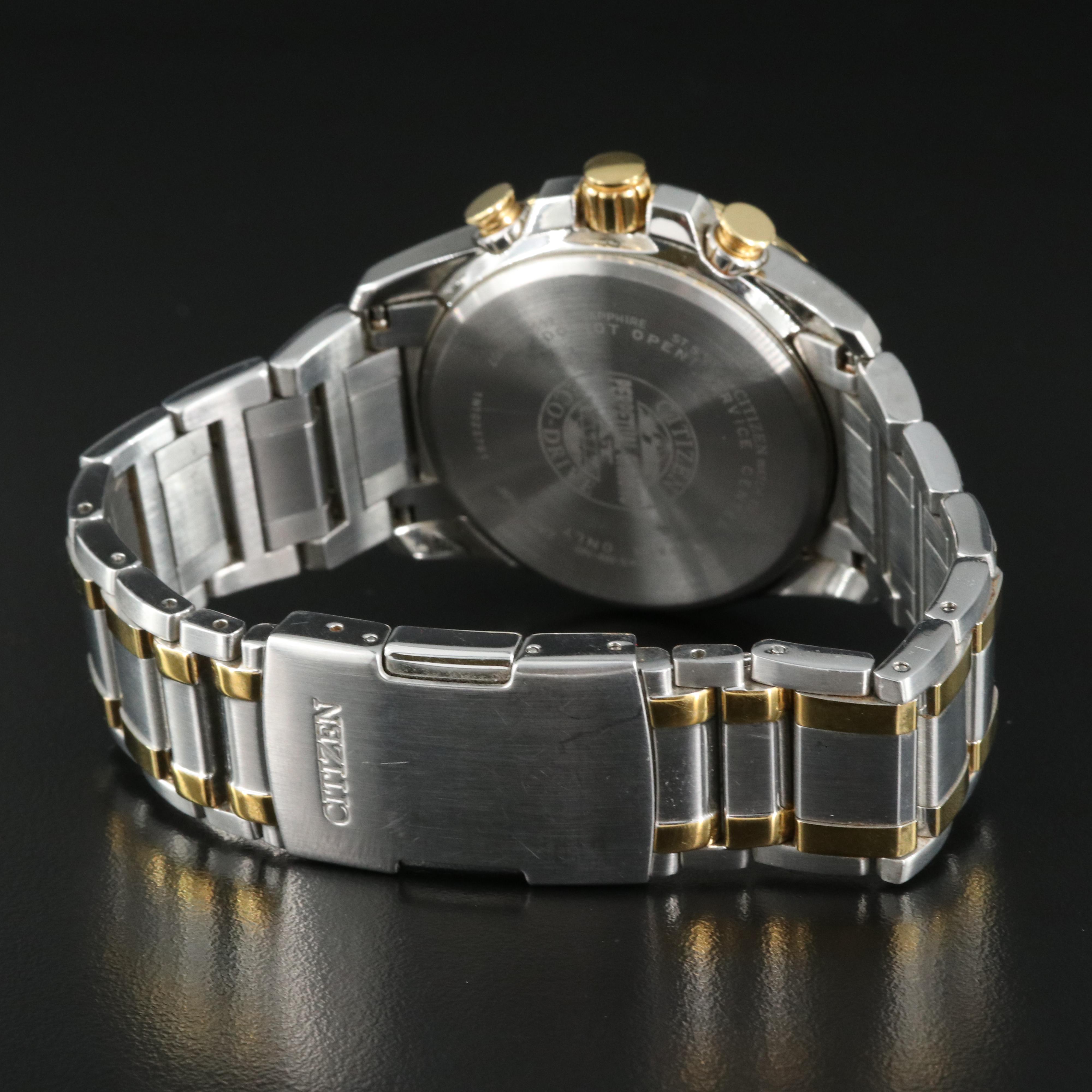 Citizen Eco-Drive Radio Controlled Perpetual Calendar Watch