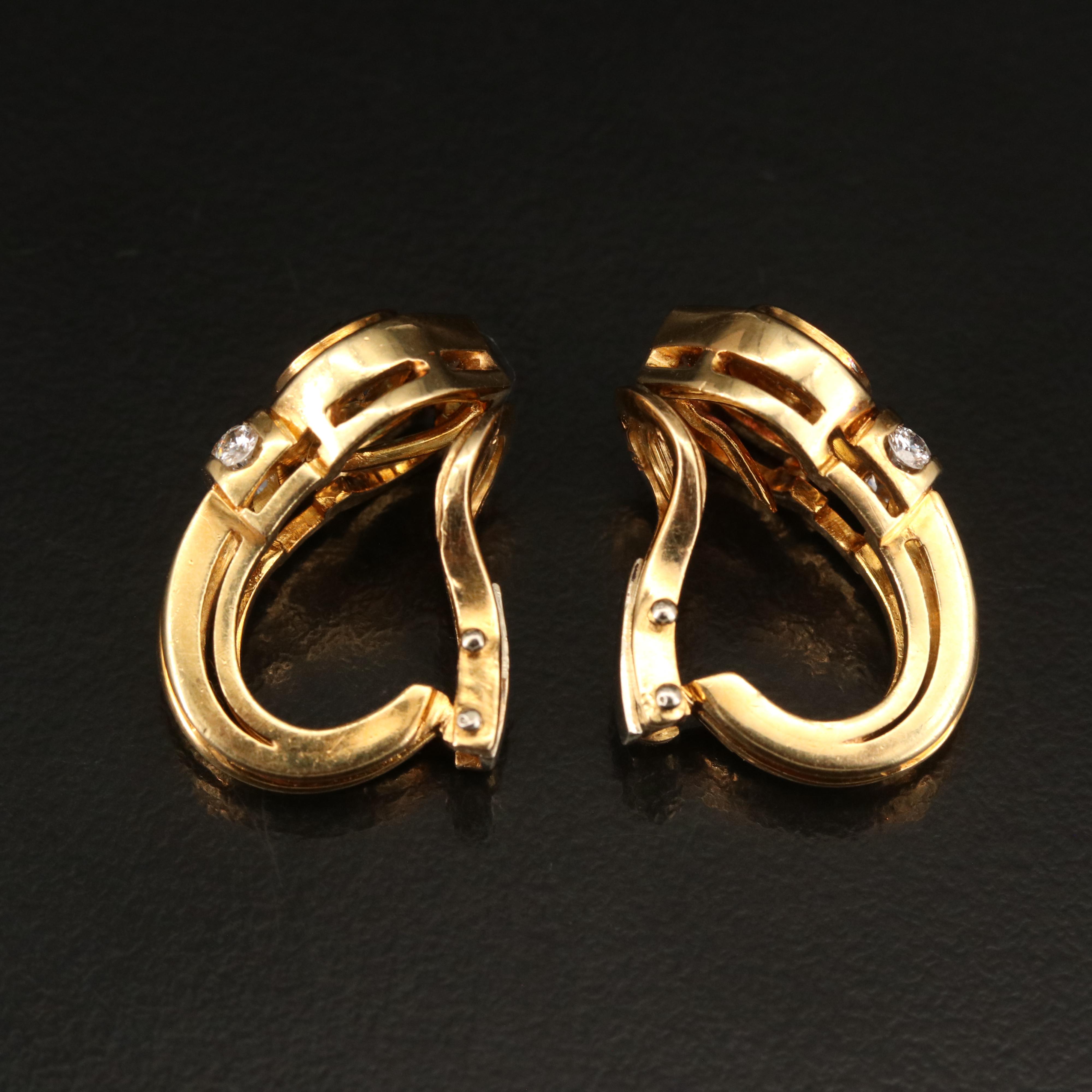 Craig Drake Tourmaline and Diamond Earrings