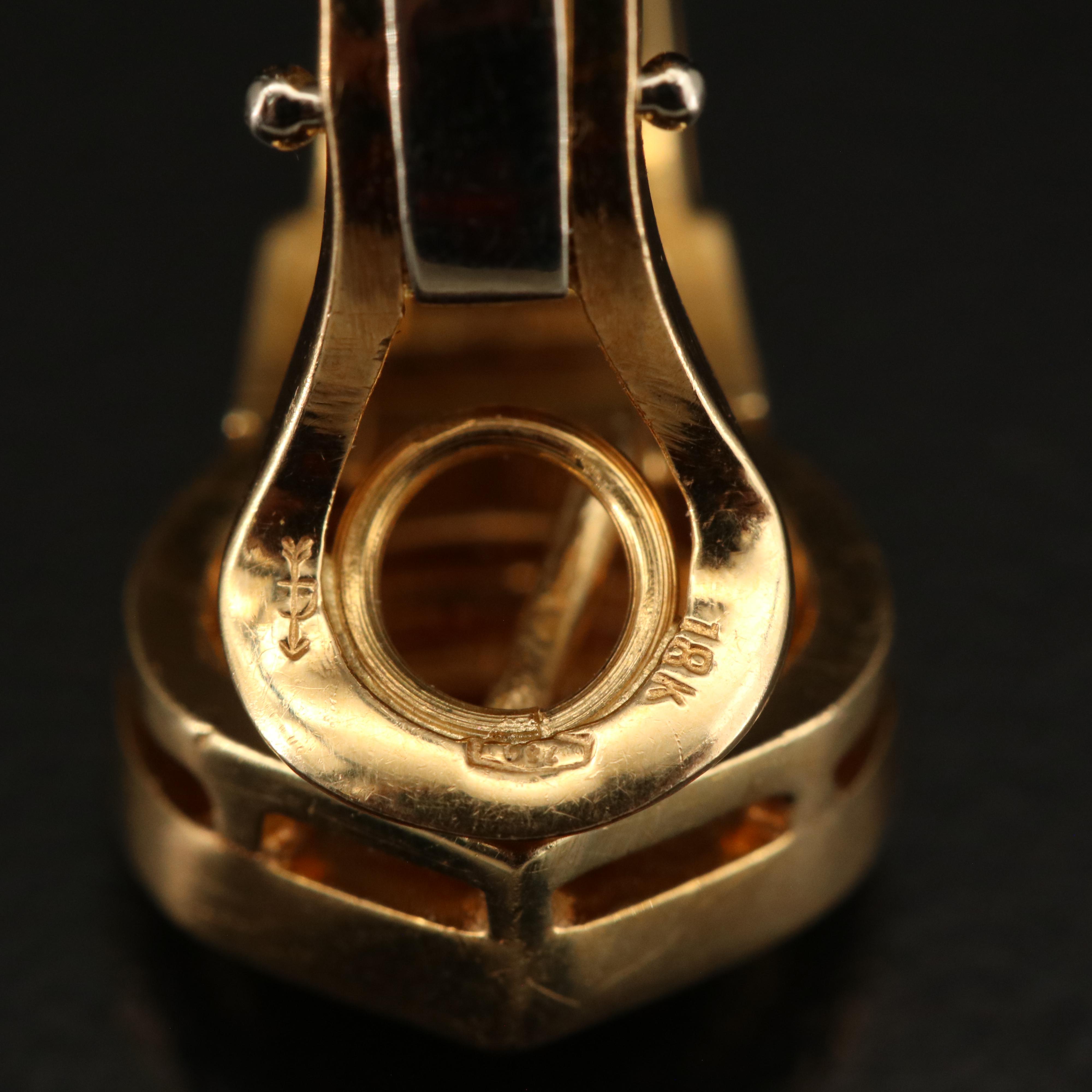 Craig Drake Tourmaline and Diamond Earrings