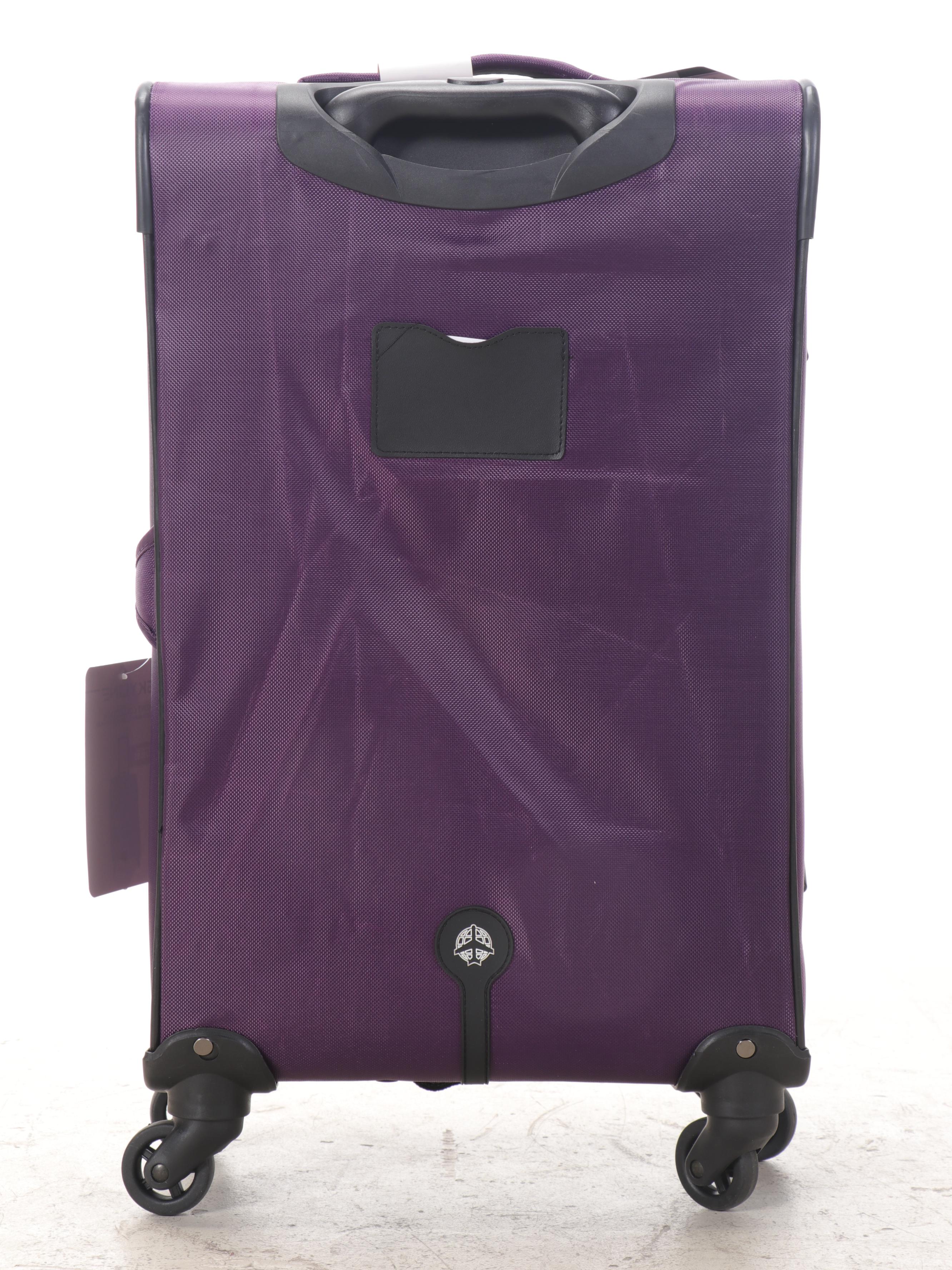 Skyline Sprint Collection 21" Expandable Carry-On Spinner Suitcase