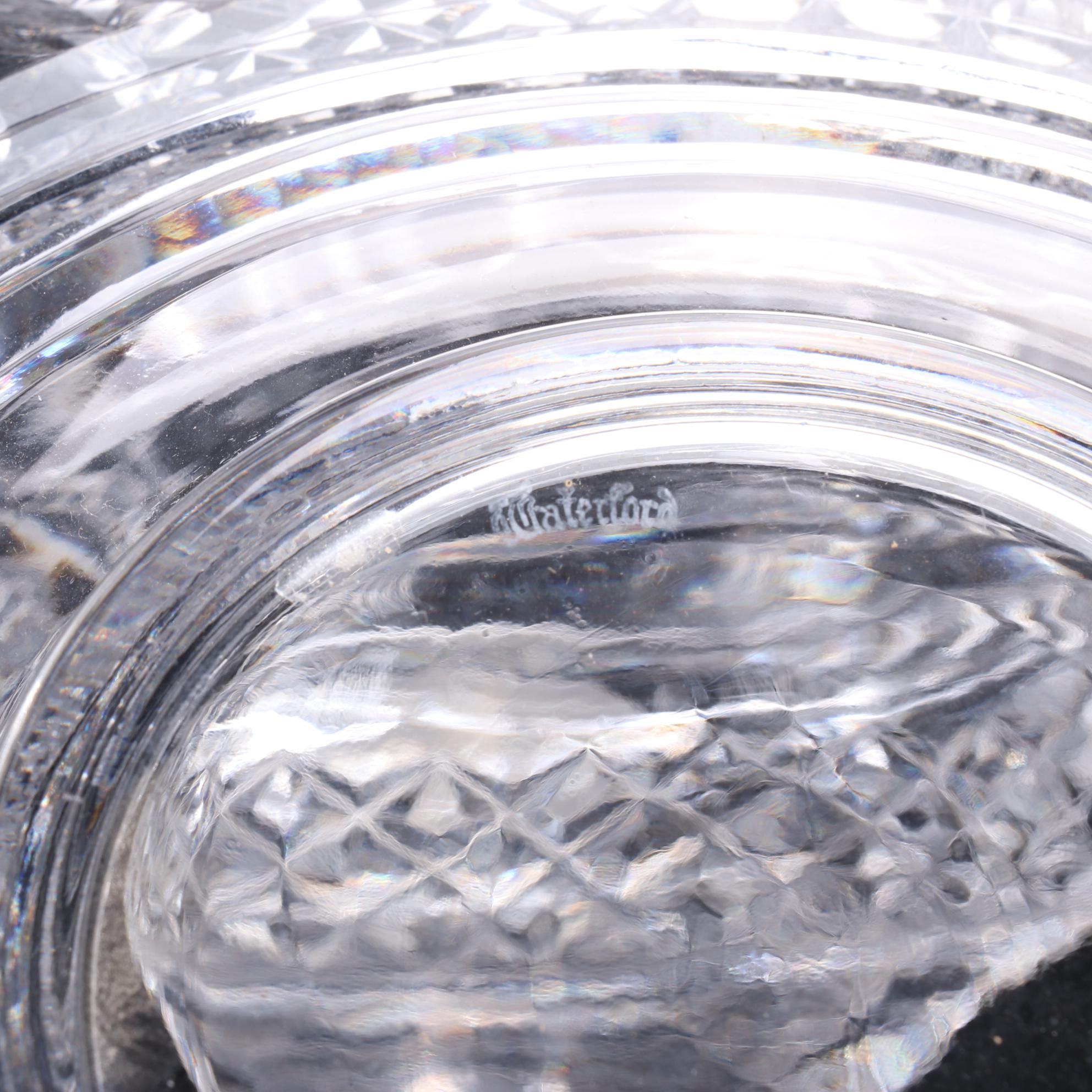 Waterford Crystal "Master Cutter Collection" Two-Piece Pedestal Punch Bowl