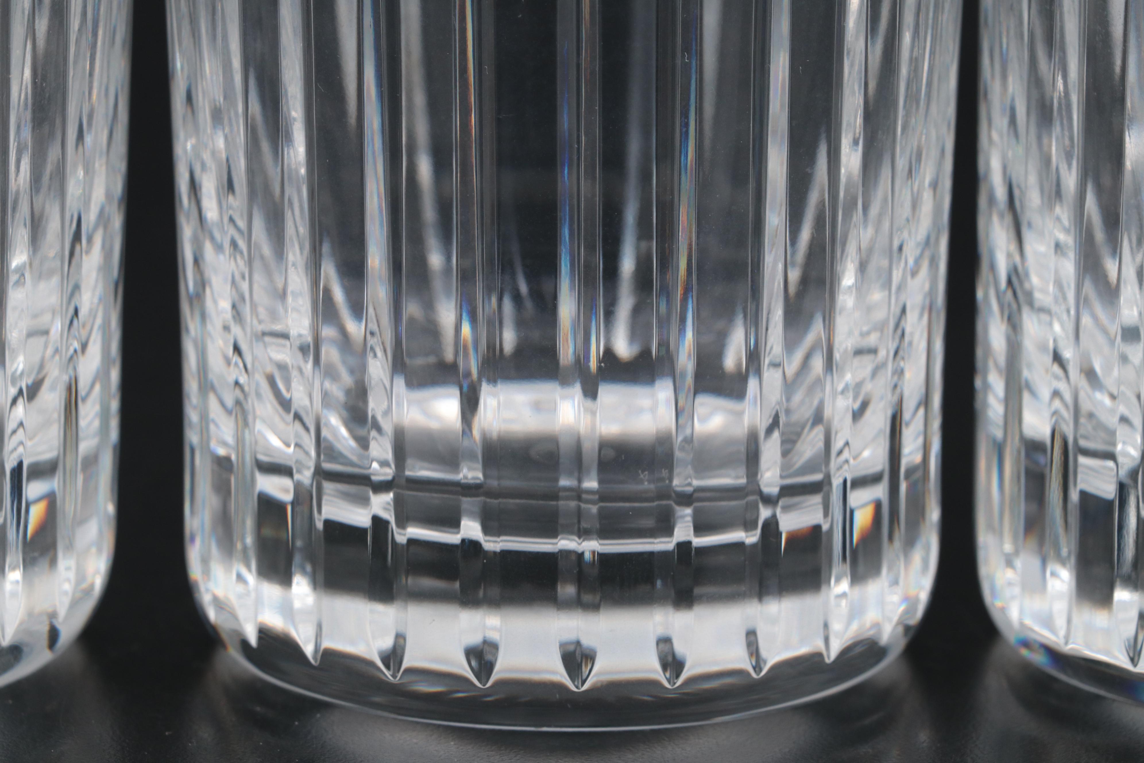 Baccarat "Harmonie" Crystal Double Old Fashioned Glasses