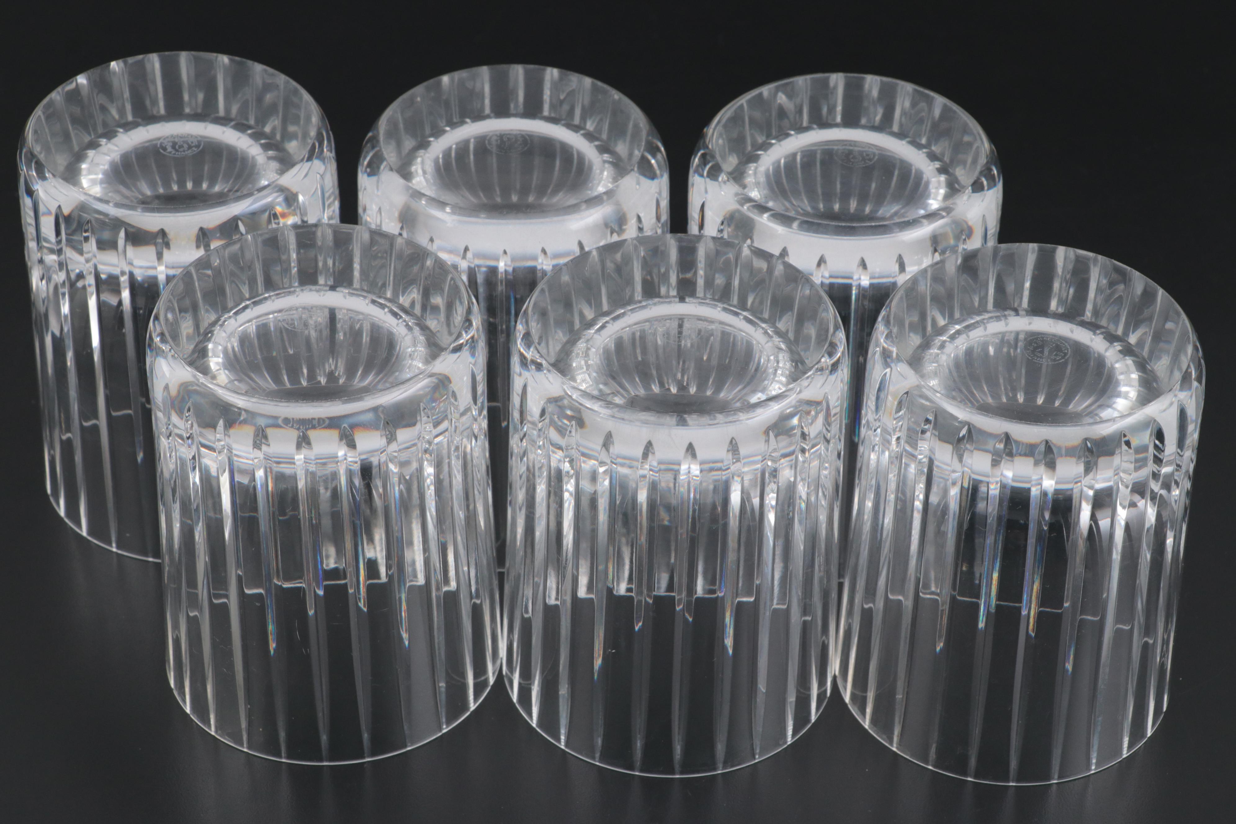 Baccarat "Harmonie" Crystal Double Old Fashioned Glasses