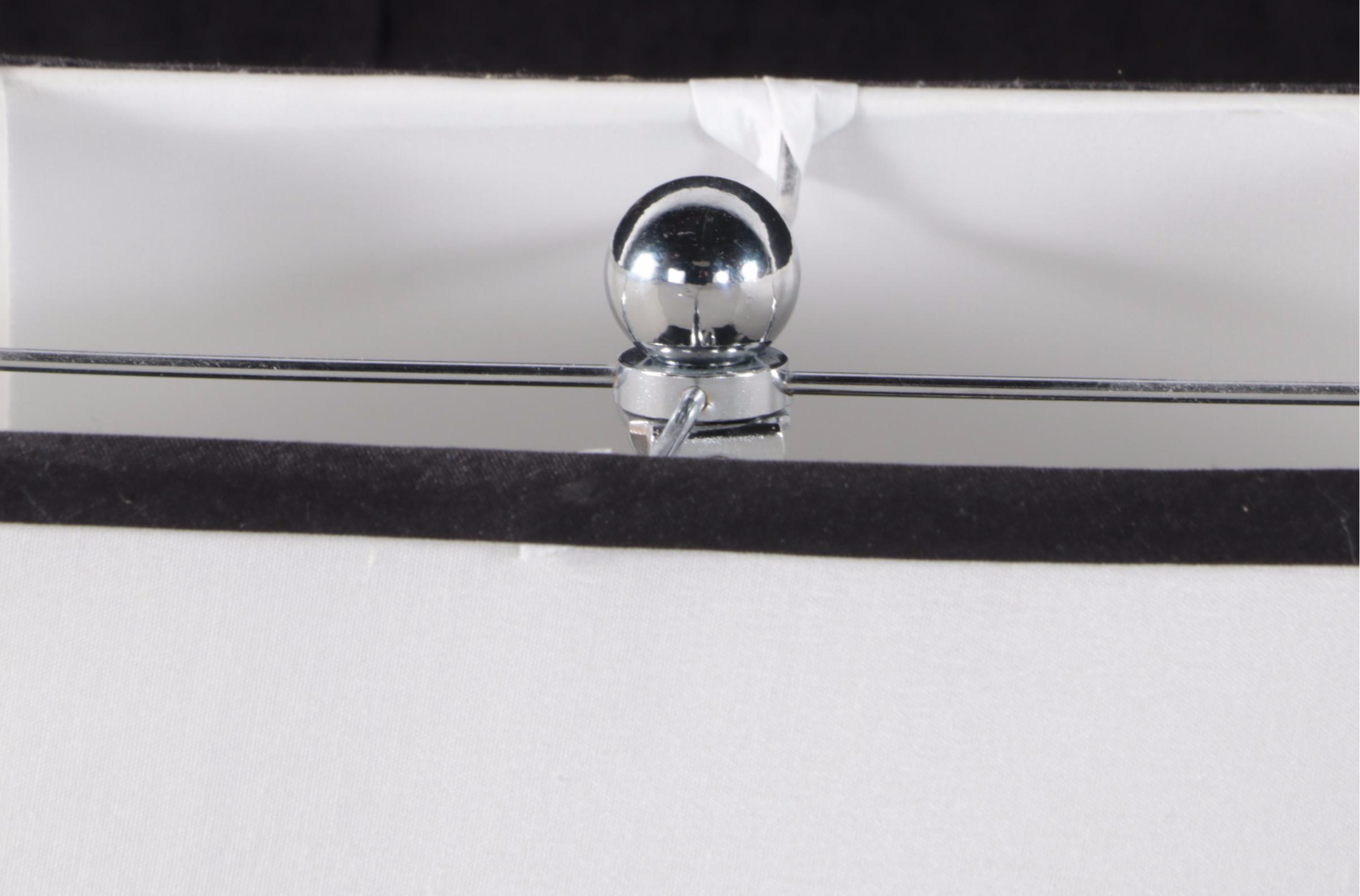 Pair of Cut Glass and Metal Table Lamps With Tailored Shades, Contemporary