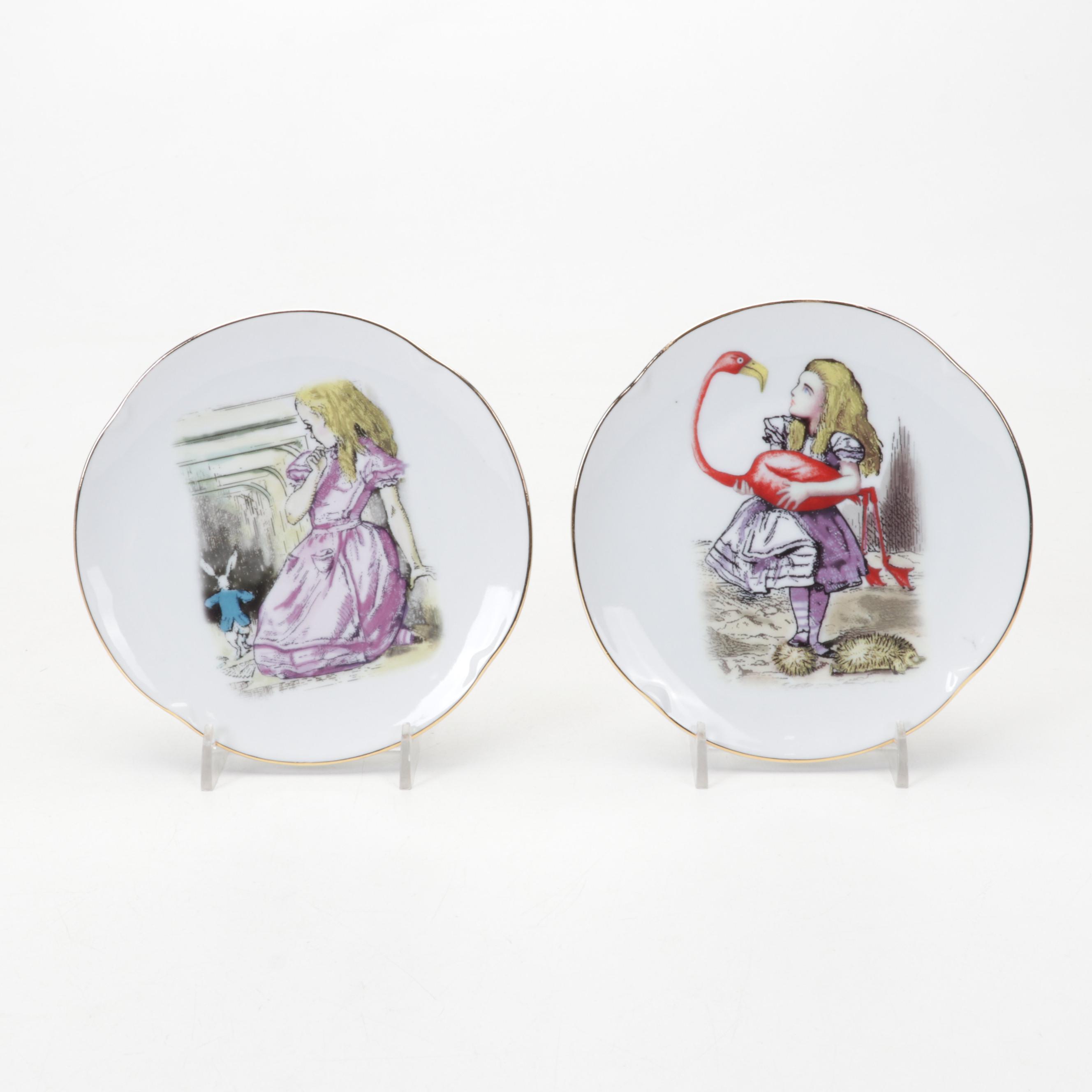 Reutter Porzellan "Alice In Wonderland" Child's Tea Set with Case, 2010