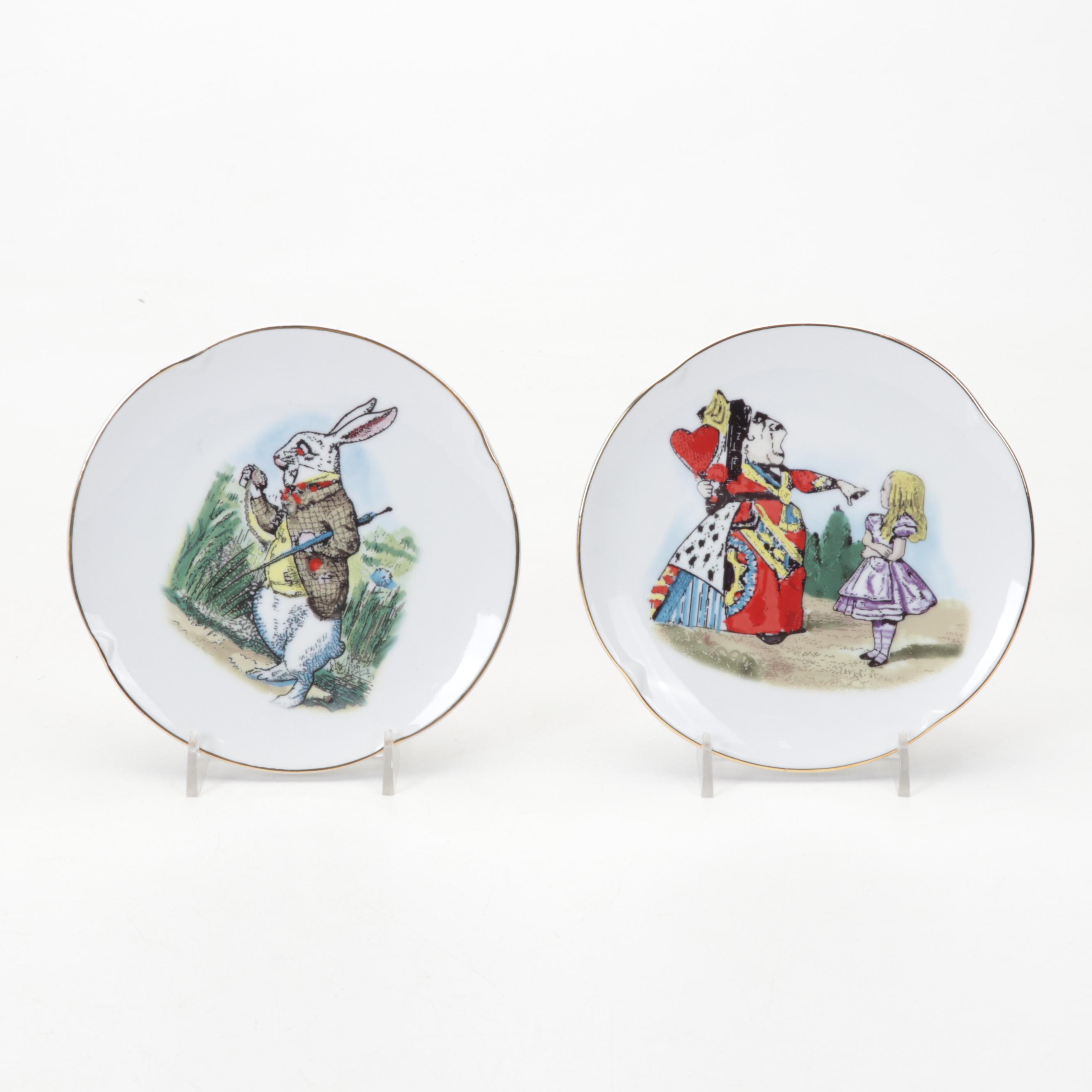 Reutter Porzellan "Alice In Wonderland" Child's Tea Set with Case, 2010