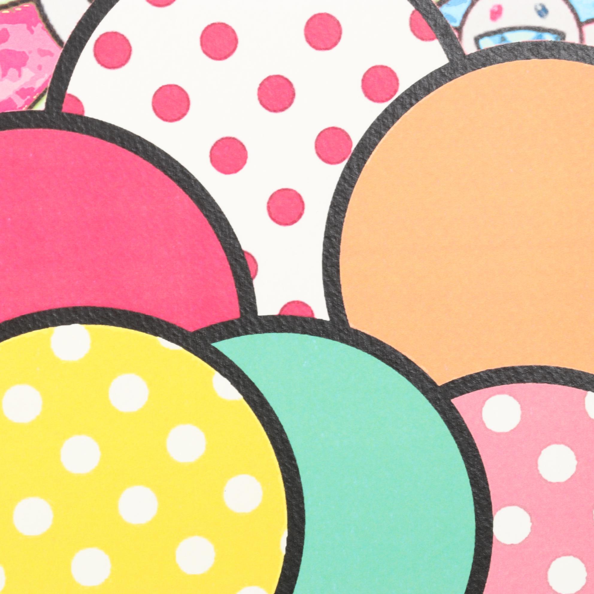 Death NYC Pop Art Graphic Print Featuring Hello Kitty, 2022