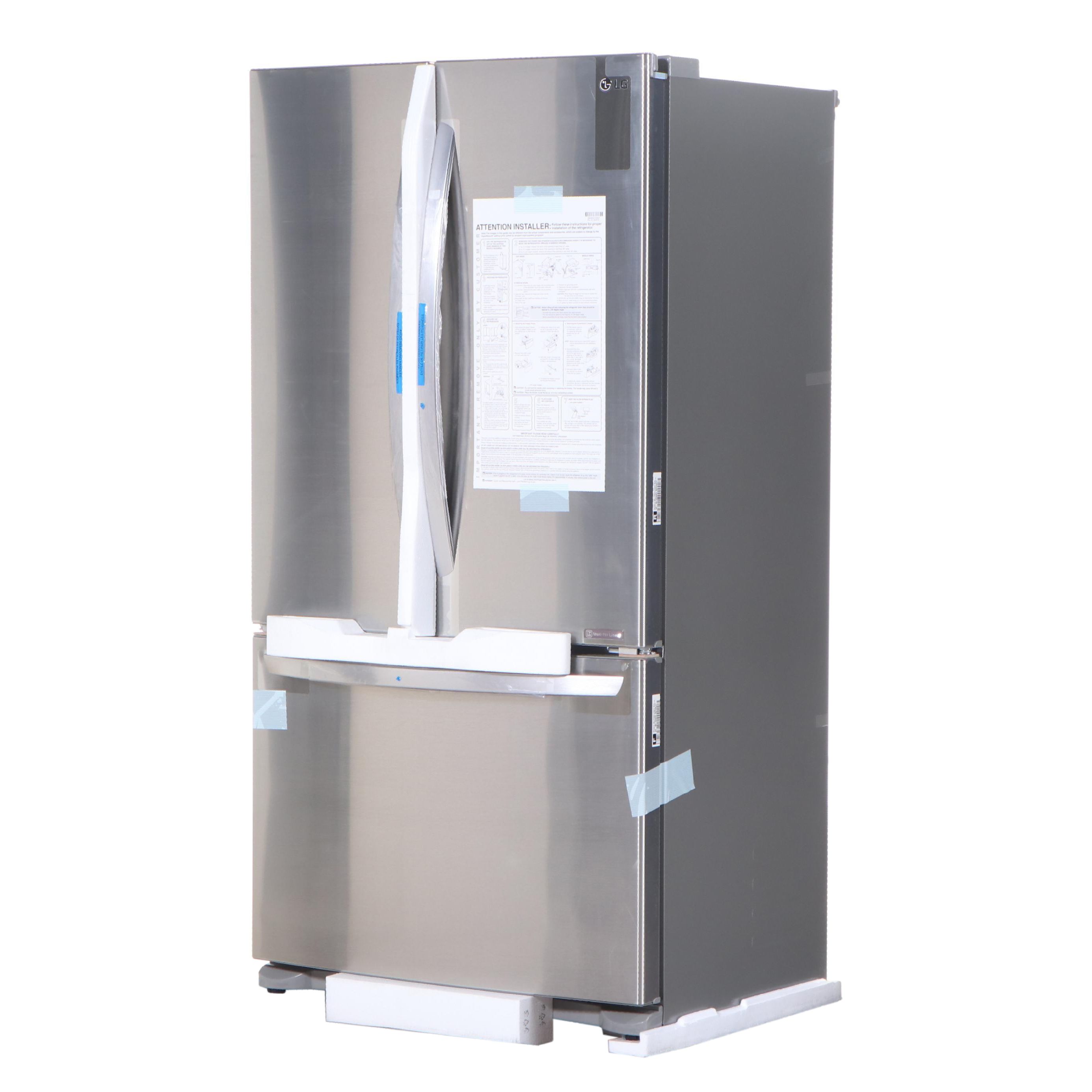 LG 21 Cu. Ft. Stainless Steel French Door Counter-Depth Refrigerator