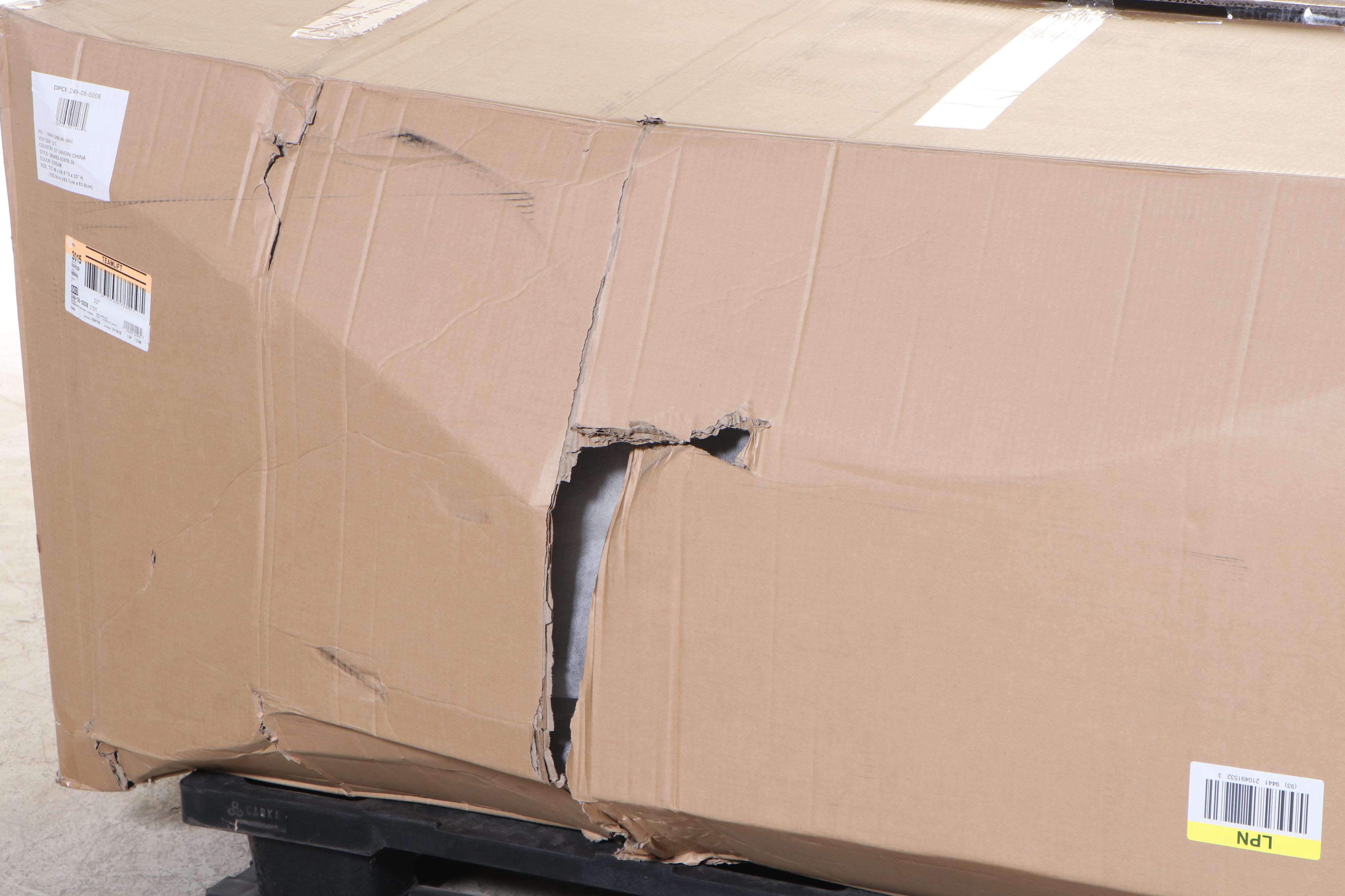 Threshold with Studio McGee Vivian Park Cream Upholstered Sofa