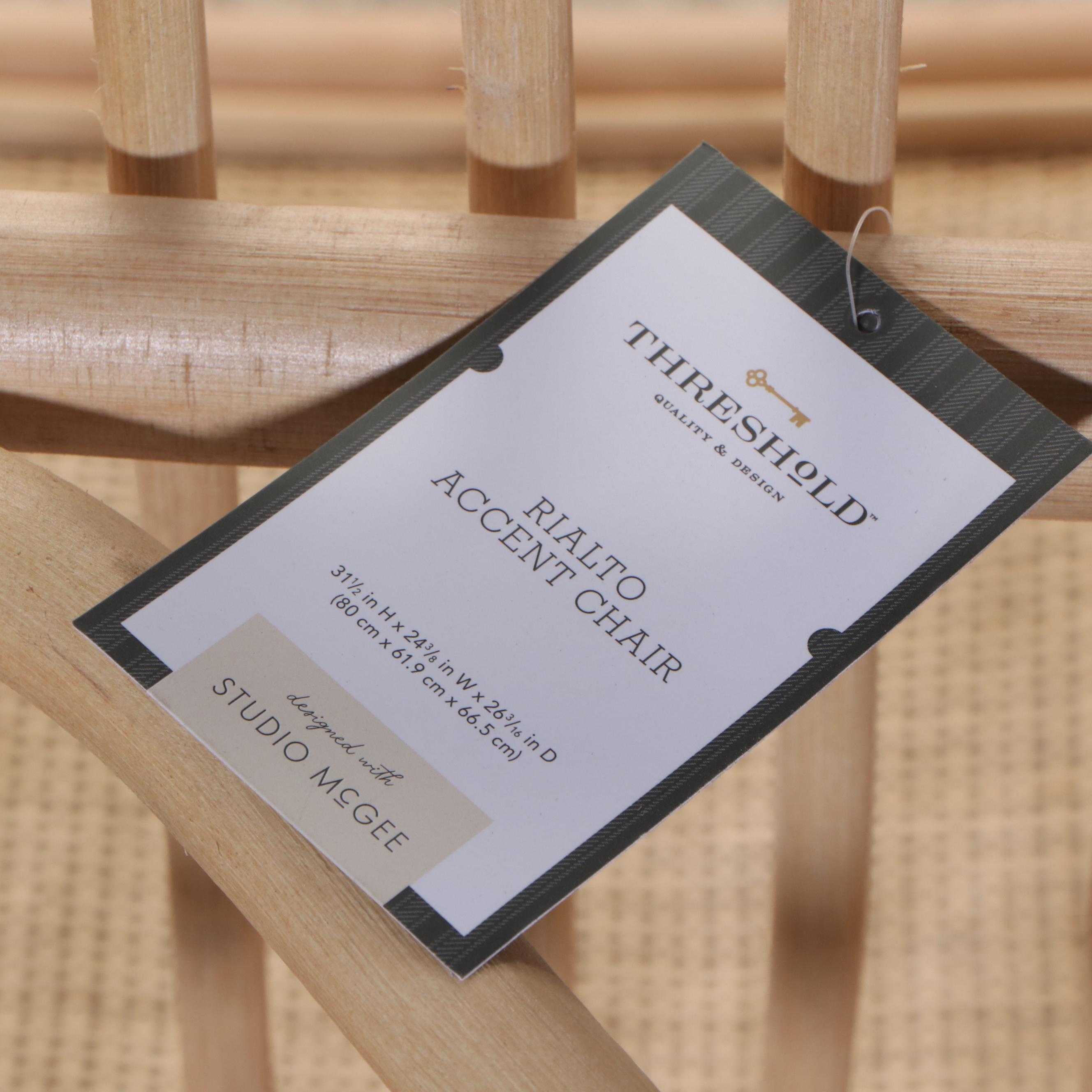 Threshold with Studio McGee Rialto Accent Chair