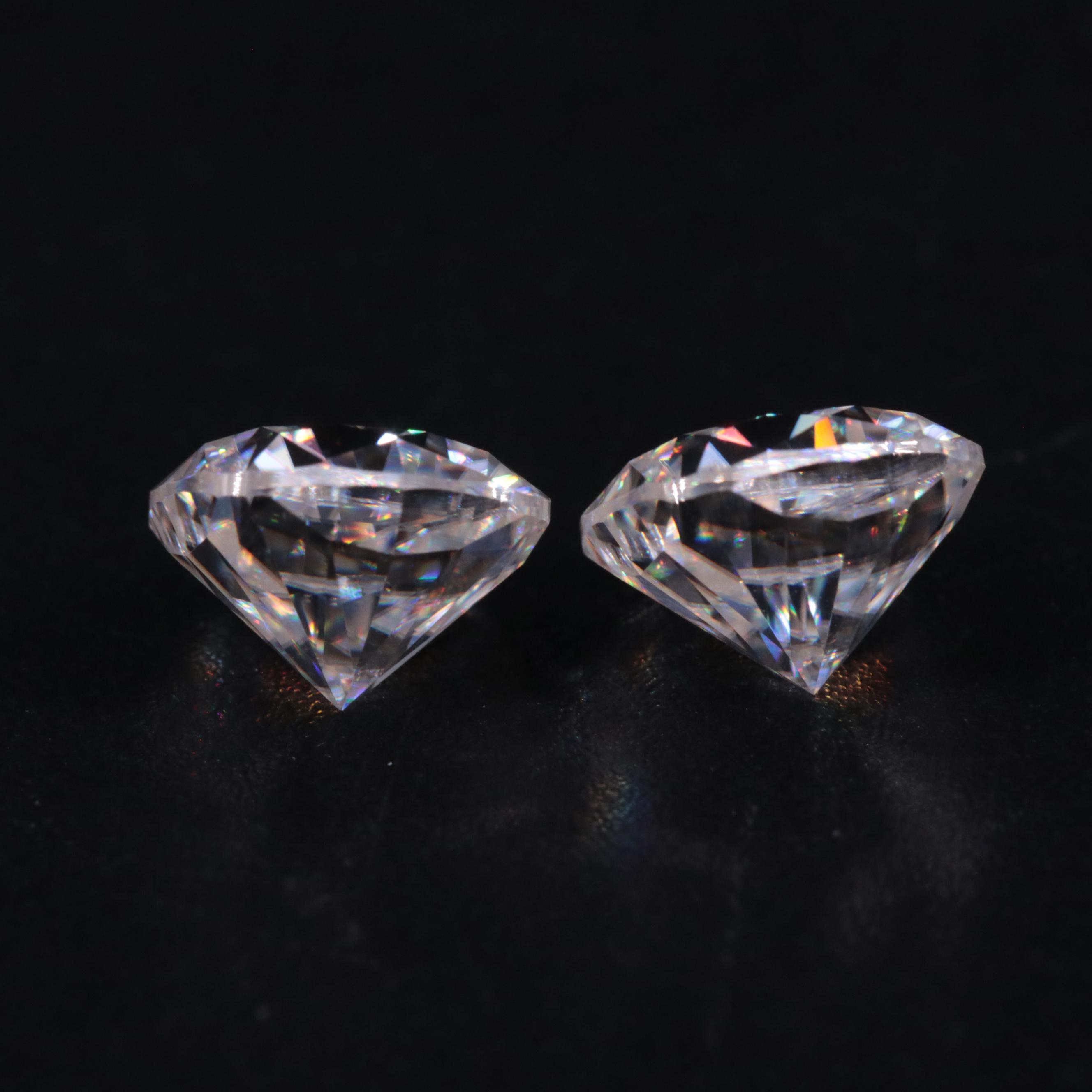 Loose 6.03 CTW Moissanite