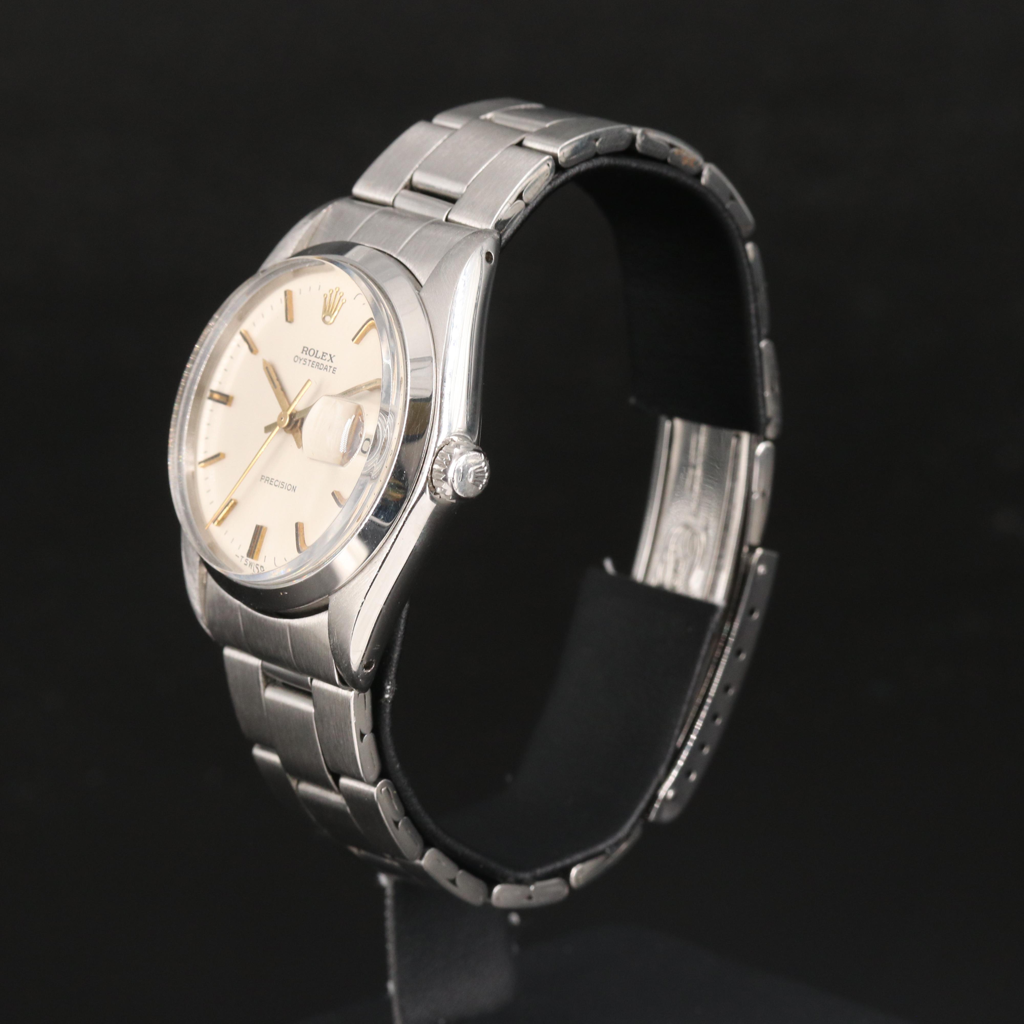 1973 Rolex Oysterdate Precision Watch