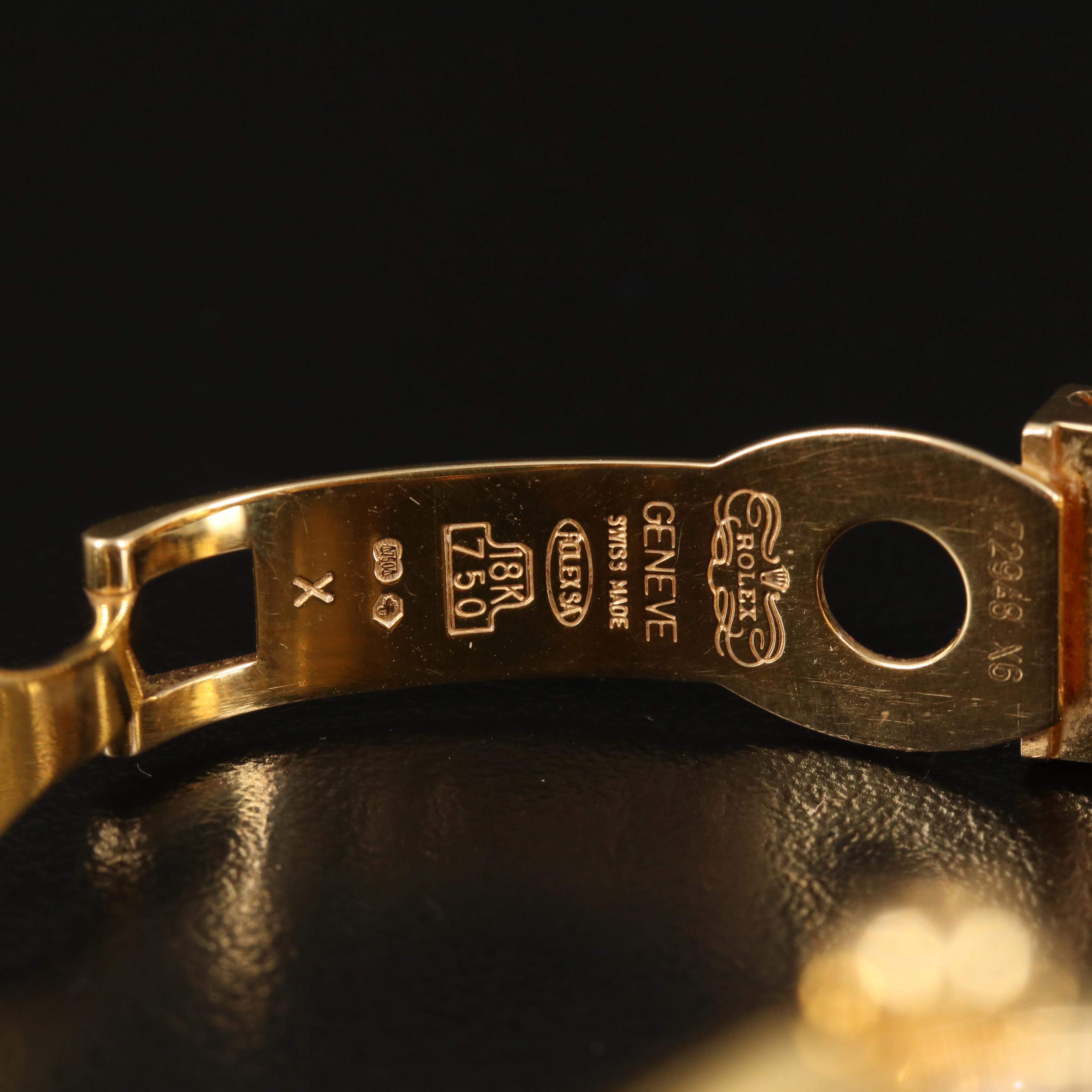 Rolex Datejust 18K Diamond Dial and Factory Diamond Bezel Pearlmaster Watch