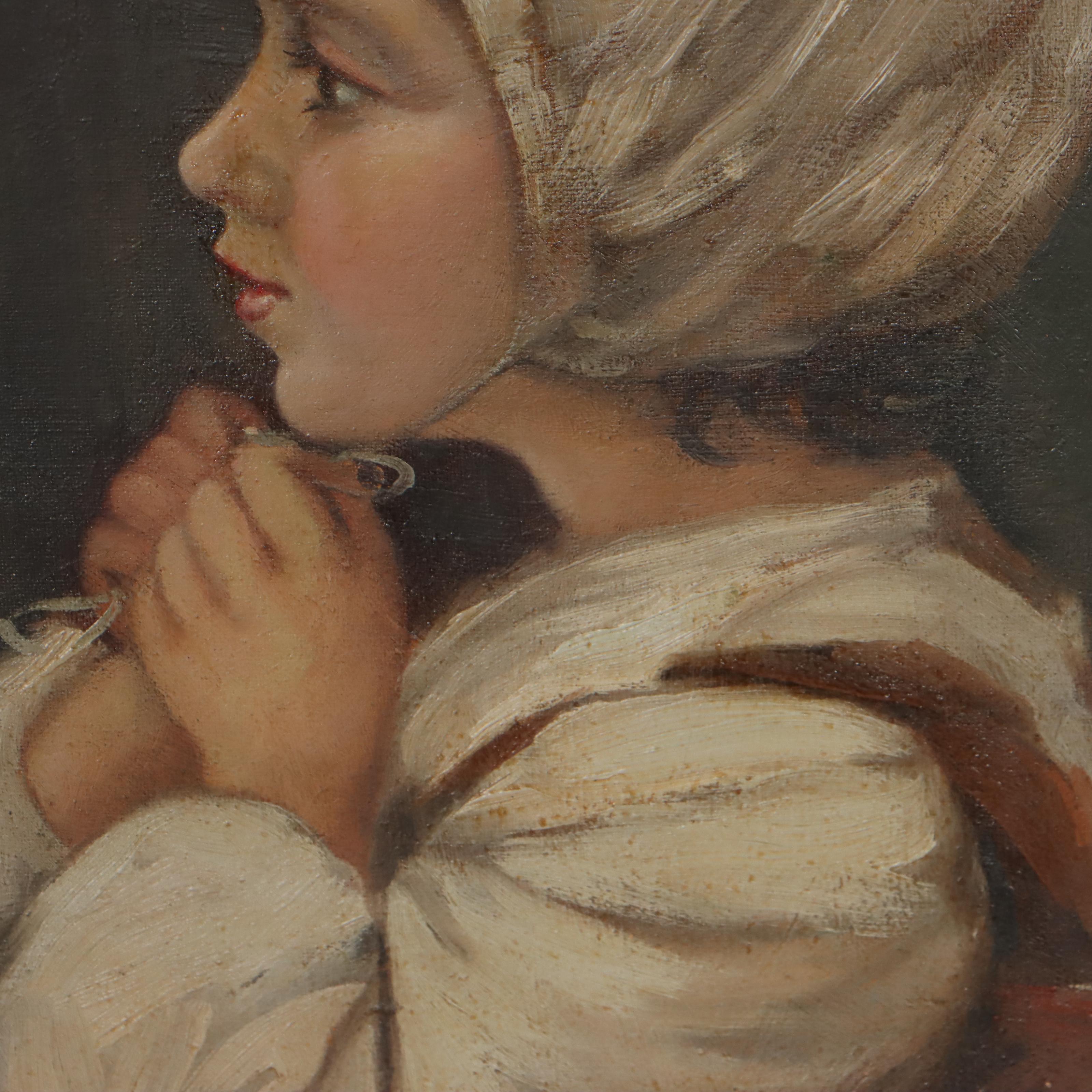 Portrait Oil Painting of Child