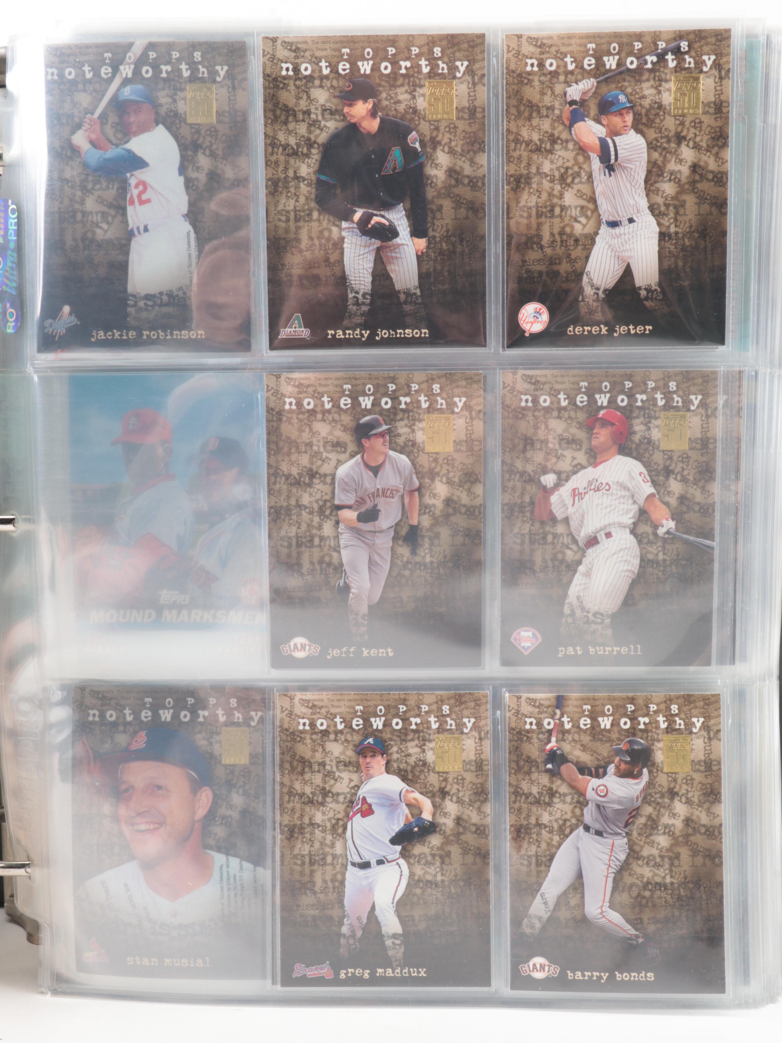 Topps Baseball Cards With Rookies, HOFers, More, 2000–2001