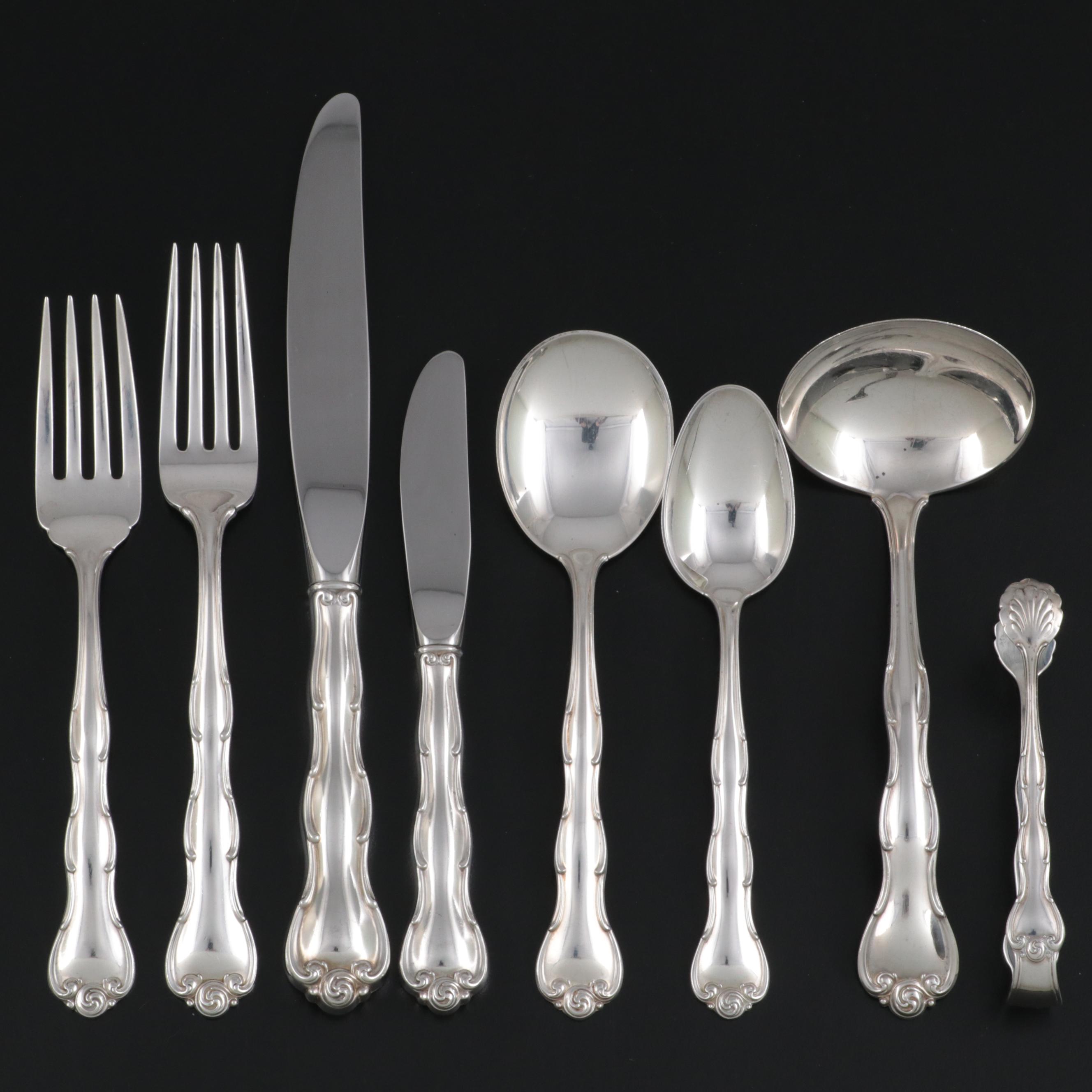 Gorham "Rondo" Sterling Silver Flatware and Serving Utensils