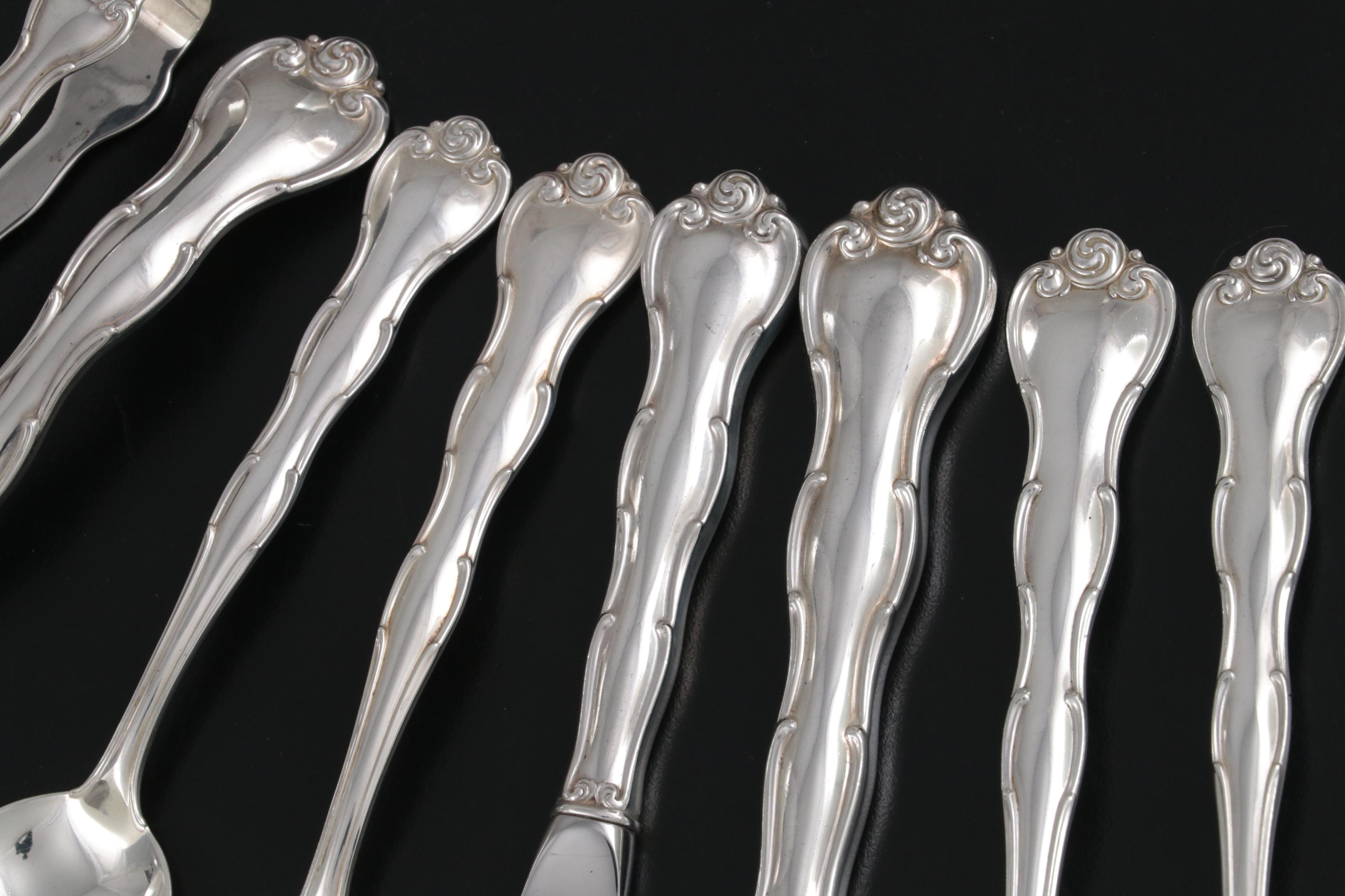 Gorham "Rondo" Sterling Silver Flatware and Serving Utensils