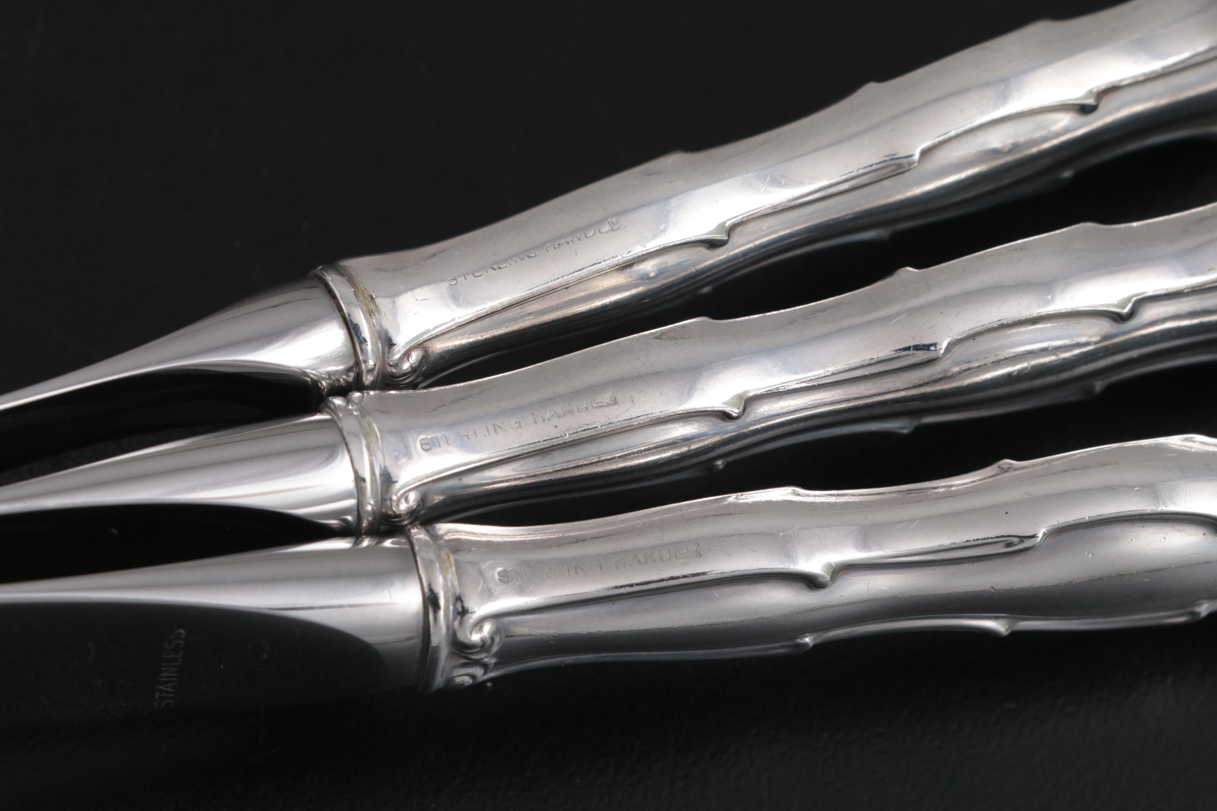 Gorham "Rondo" Sterling Silver Flatware and Serving Utensils