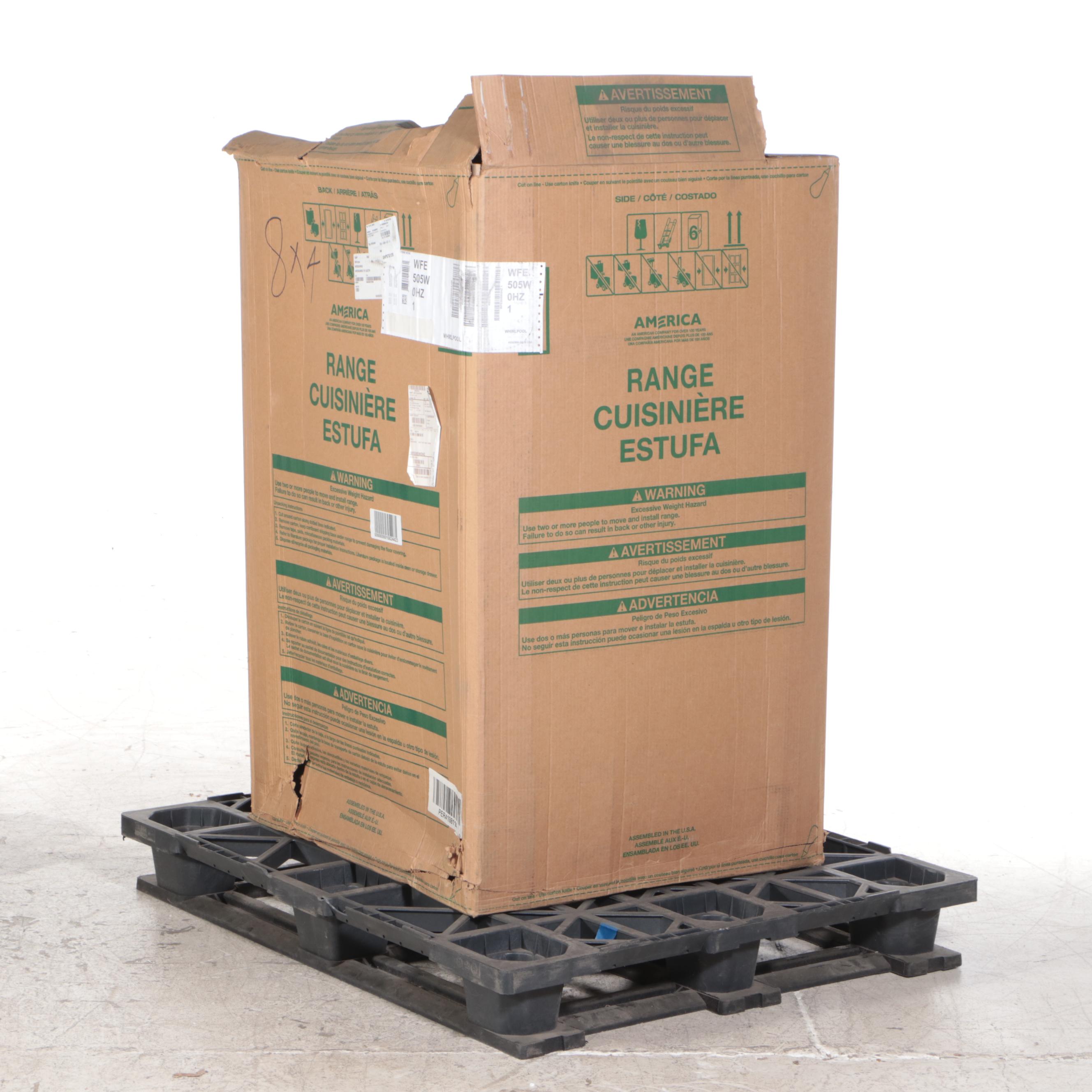 Whirlpool 30" Stainless Electric Smoothtop Range with 5.3 Cu. Ft. Oven