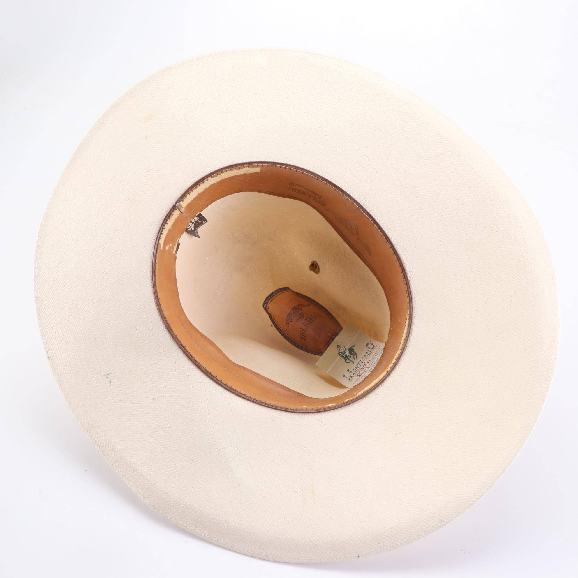 Western Straw Hats with Country Music and Native American Artist Signatures