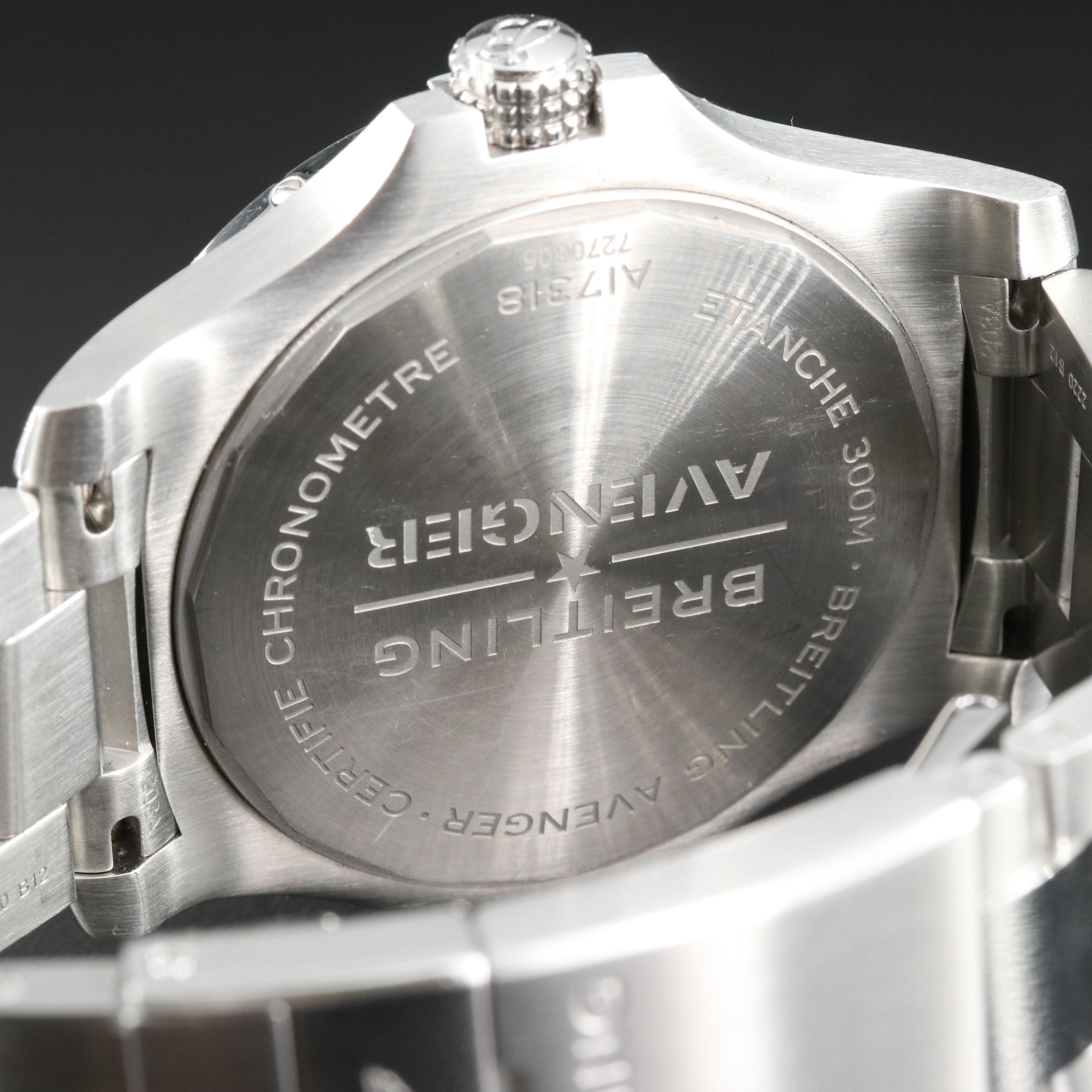 Breitling Avenger 43 Chronometer Date Automatic Watch