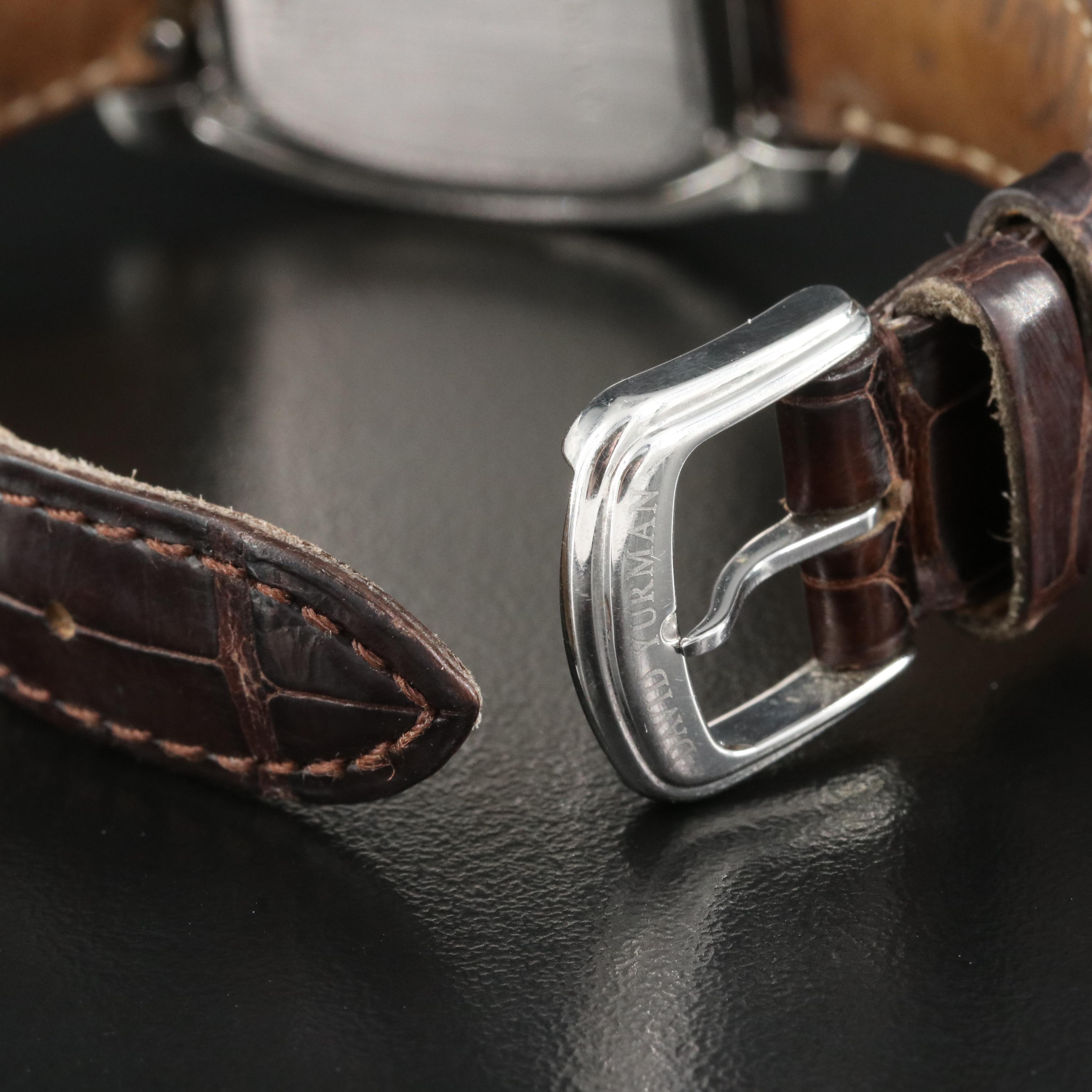 David Yurman Thoroughbred 18K and Stainless Steel Diamond Watch