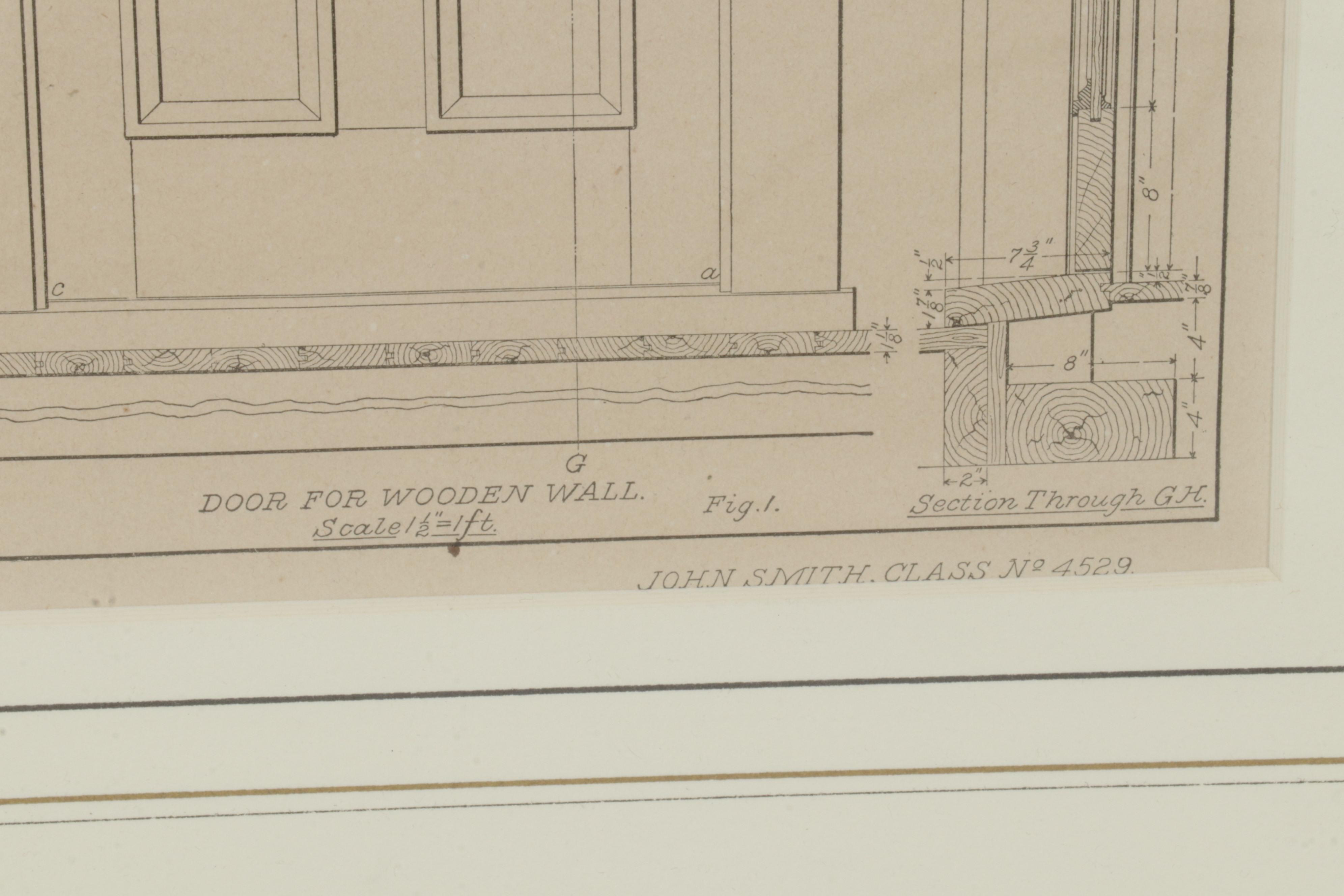 John Smith Architectural Lithographs
