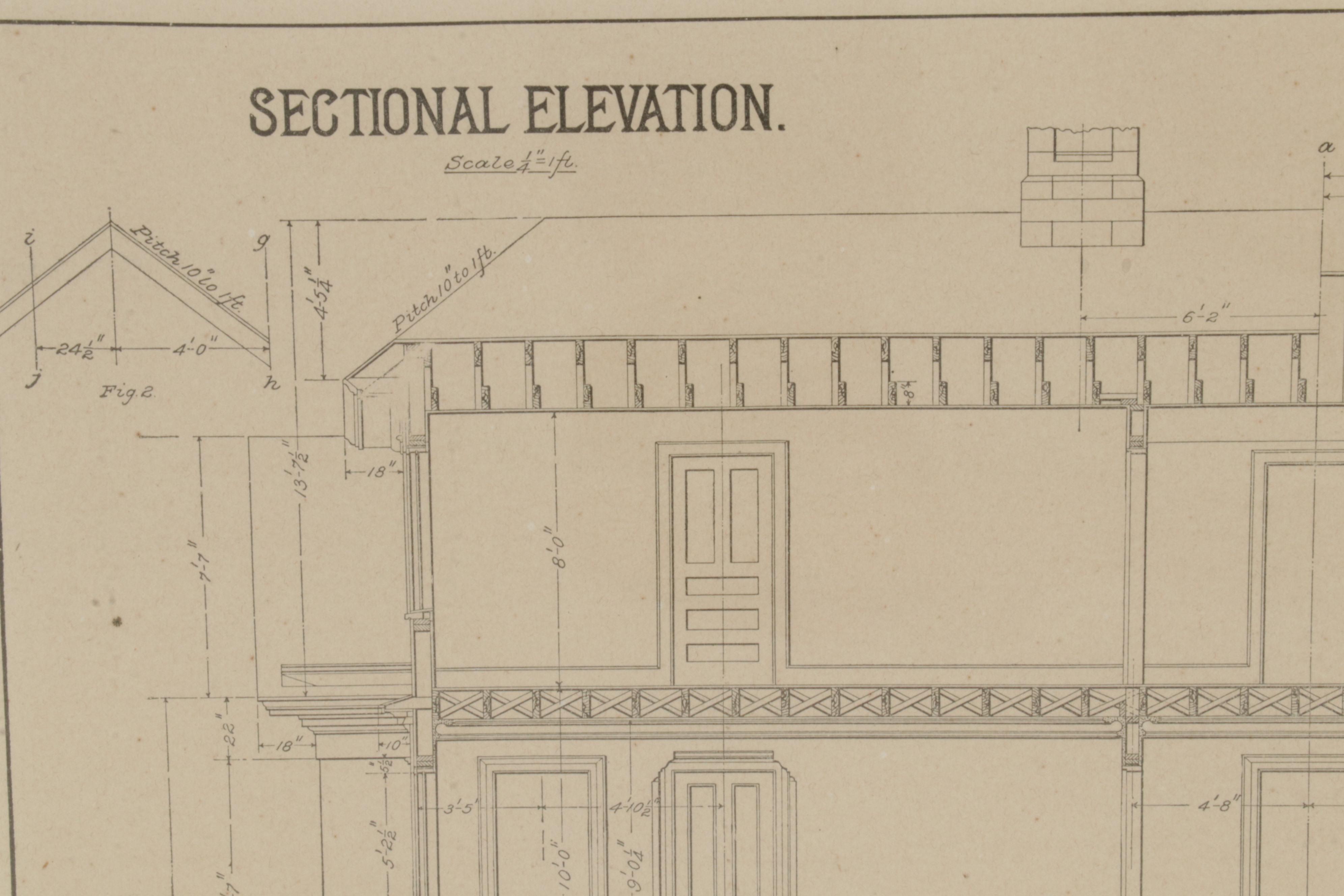 John Smith Architectural Lithographs