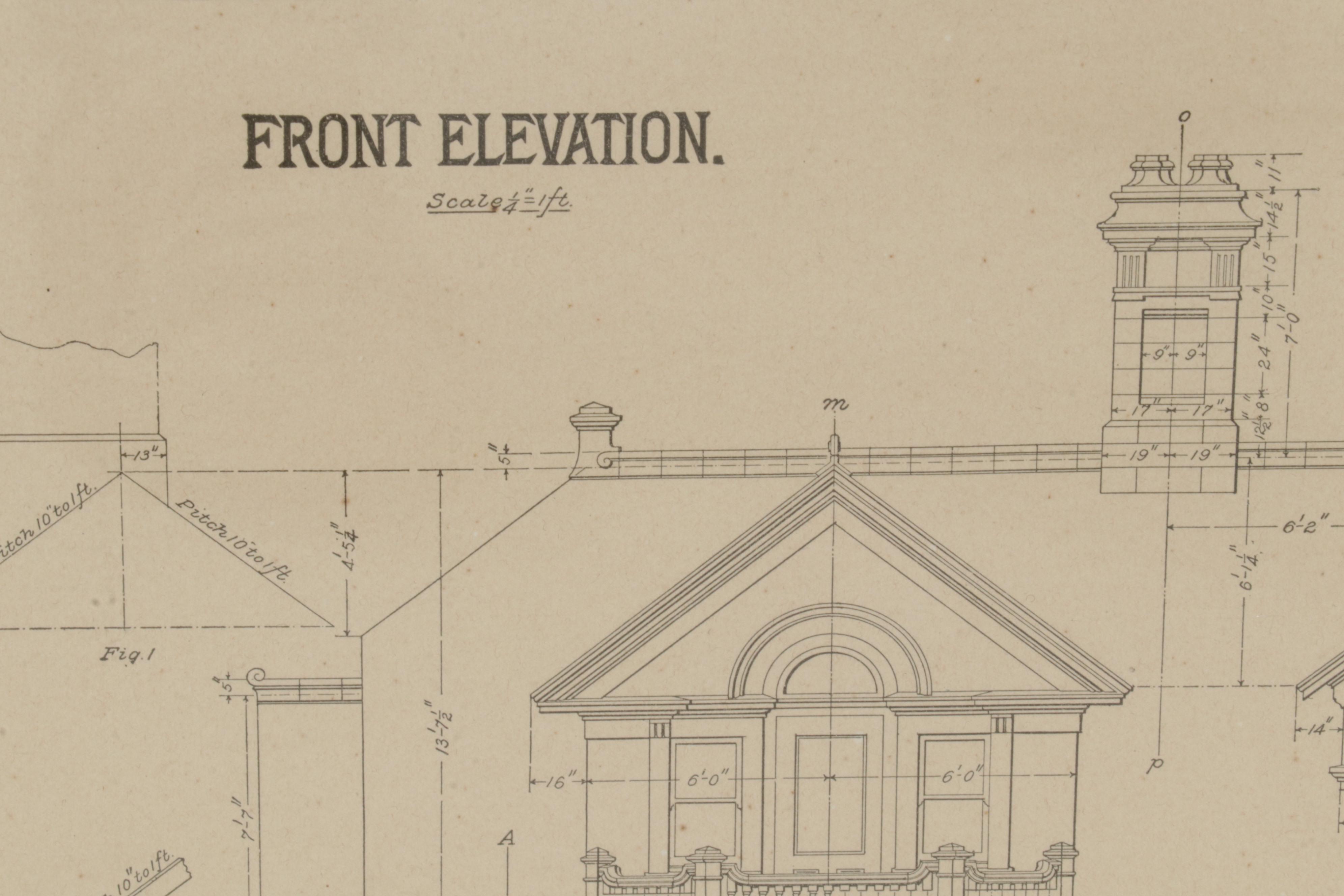 John Smith Architectural Lithographs