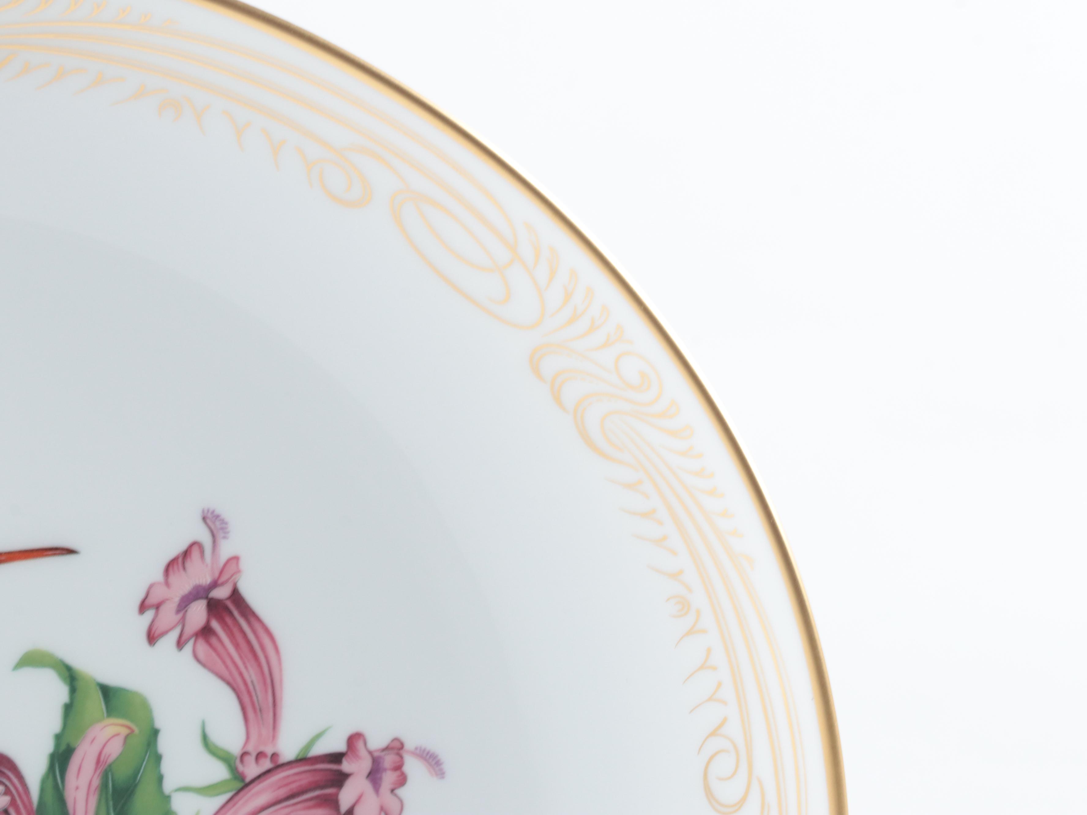 Boehm Limited Edition Hummingbird Plate Collection Bone China Collector Plates