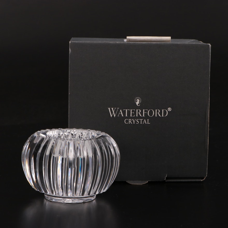 Waterford Cut Crystal Candle Holder
