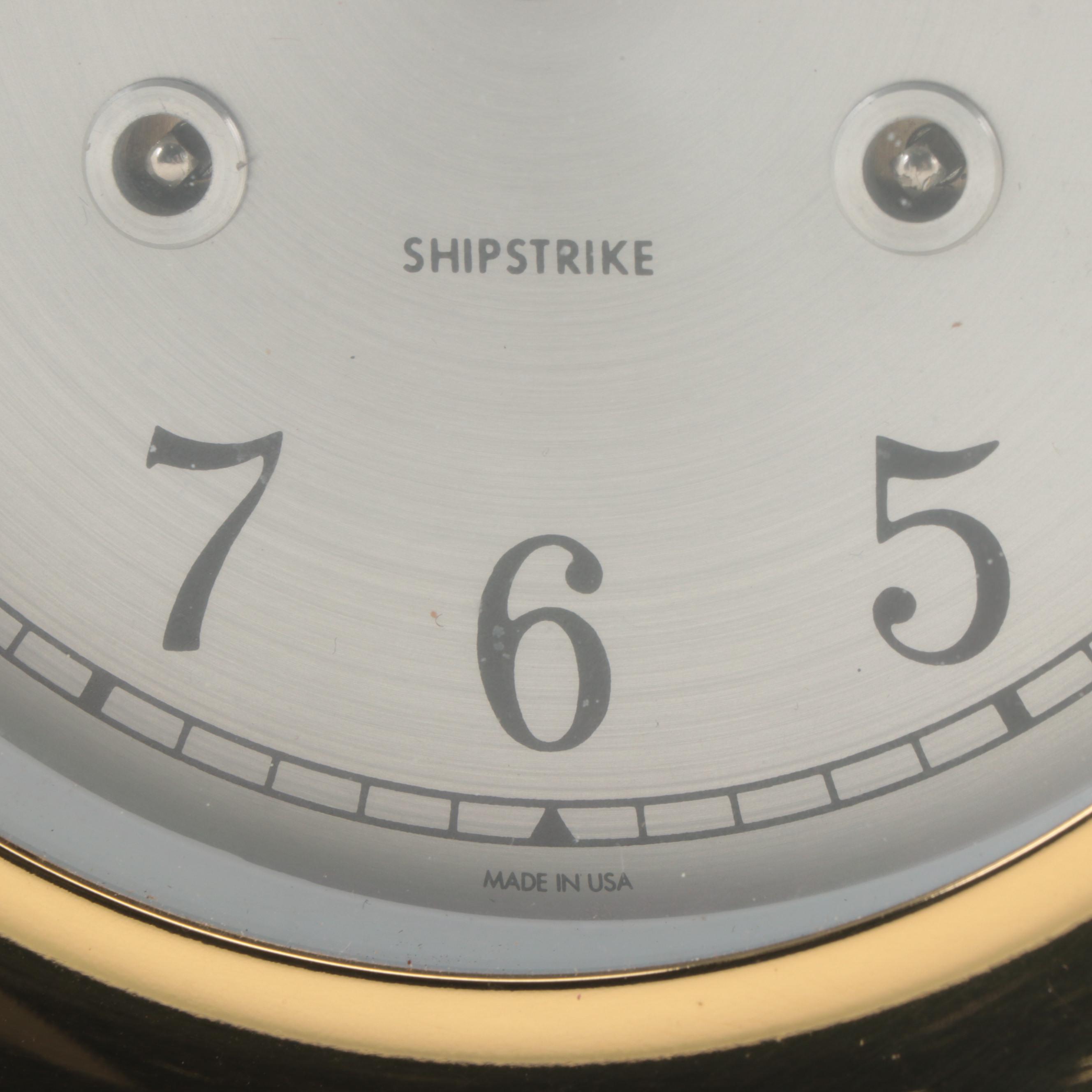 Chelsea Shipstrike Brass Nautical Clock