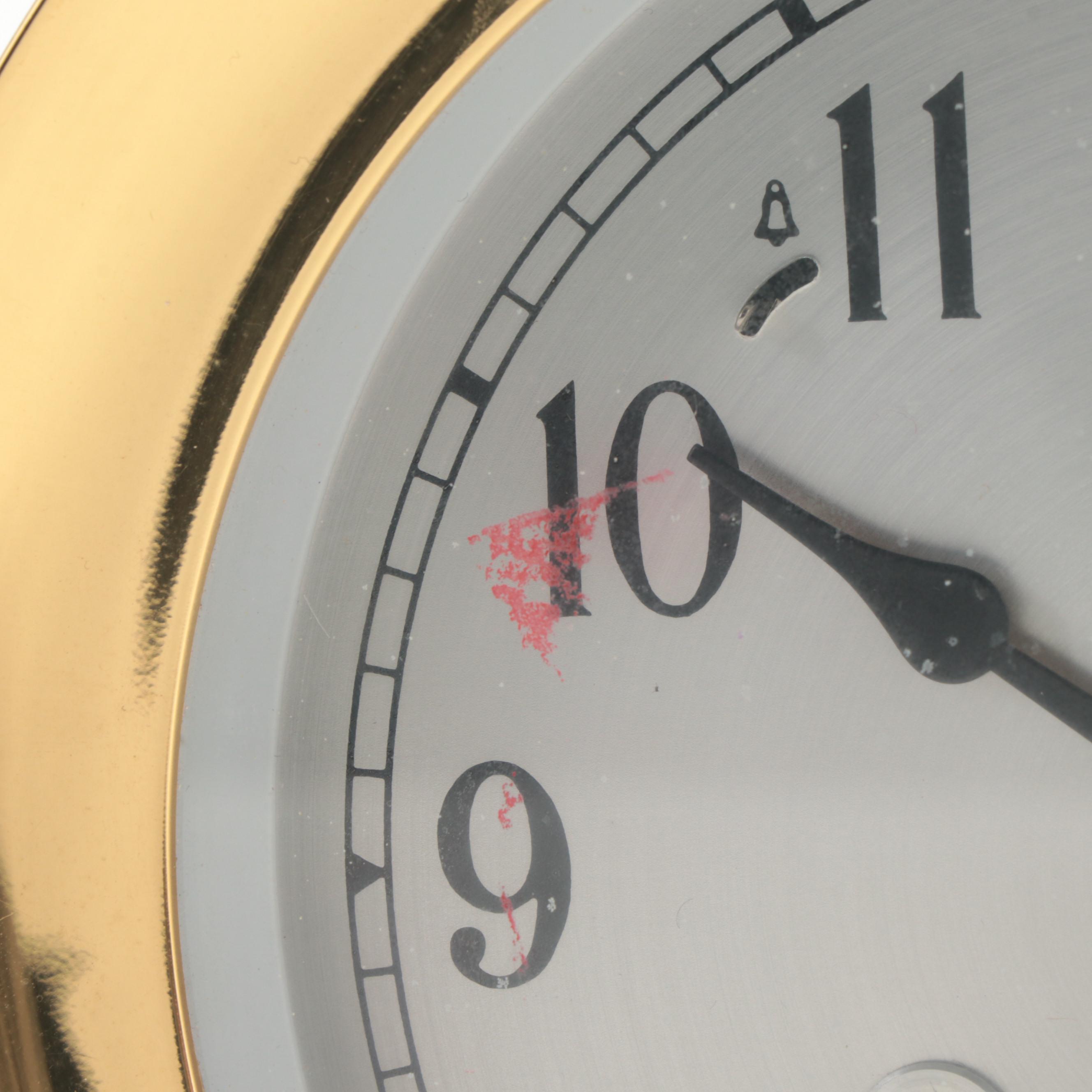 Chelsea Shipstrike Brass Nautical Clock