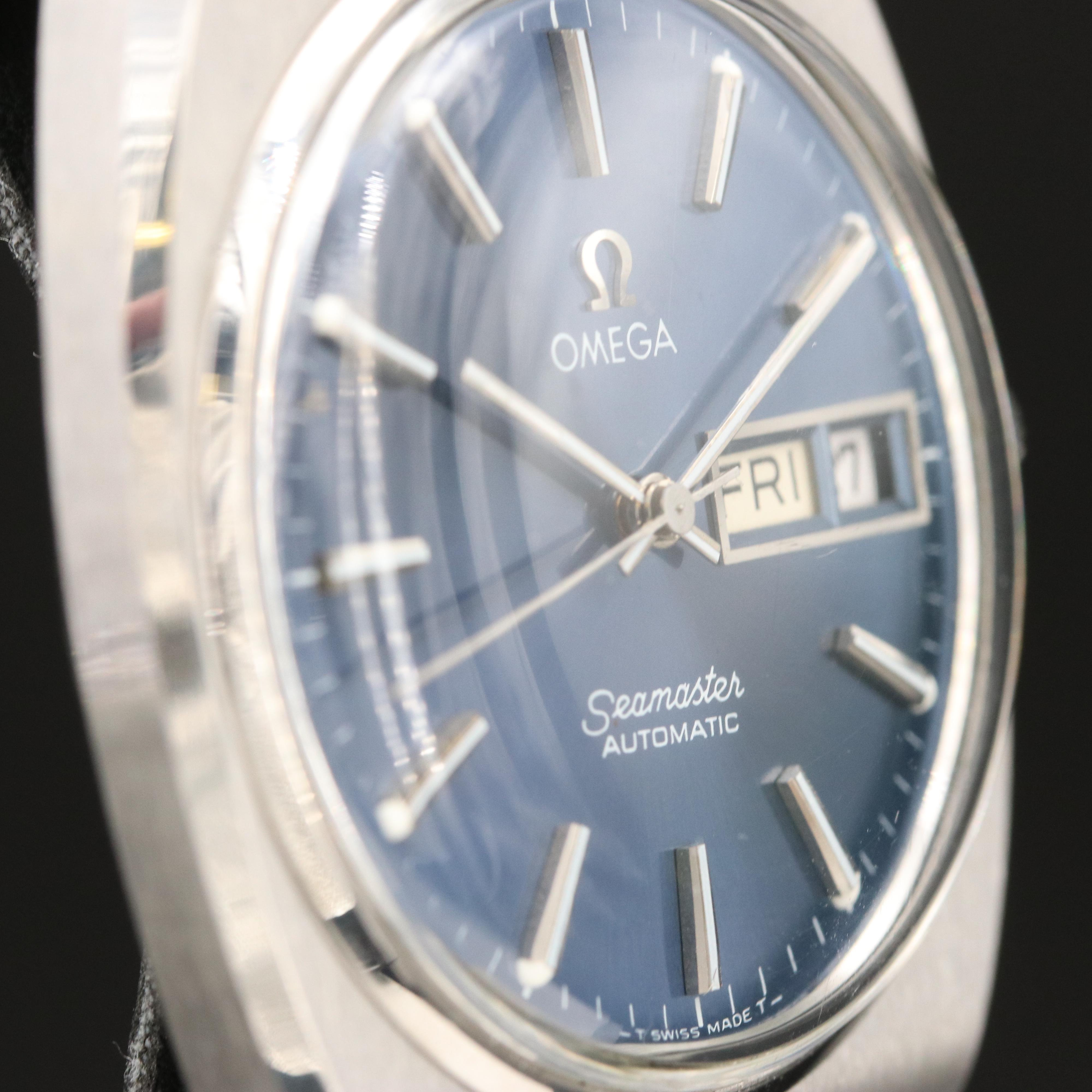 Omega Seamaster Day/Date Automatic Watch