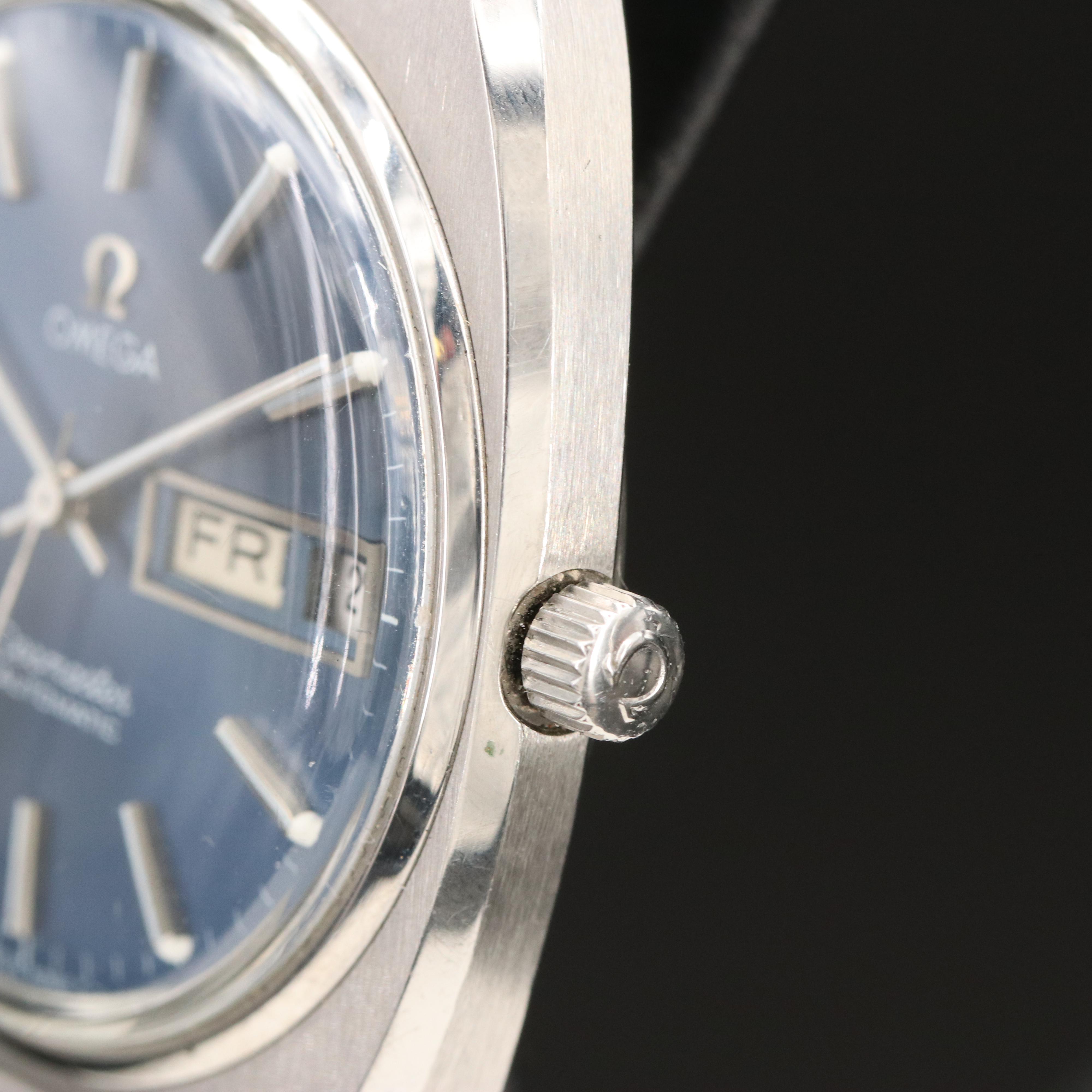 Omega Seamaster Day/Date Automatic Watch