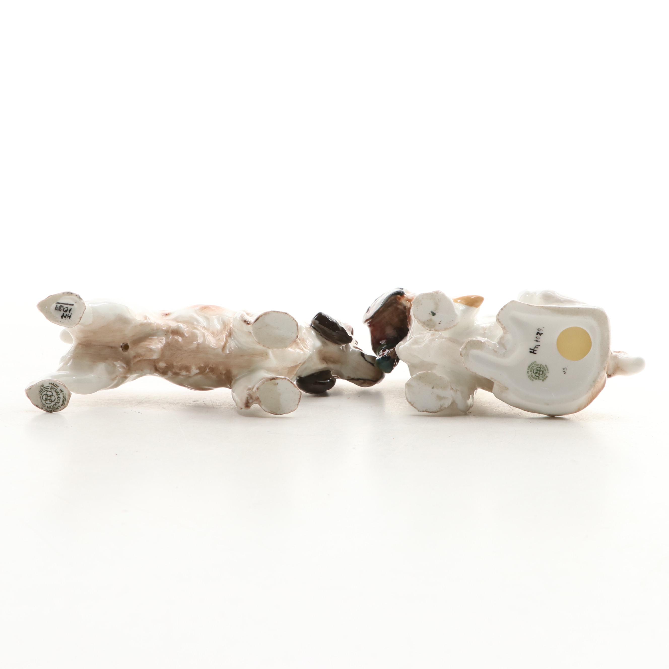 Royal Doulton Bone China Cocker Spaniel Figurines