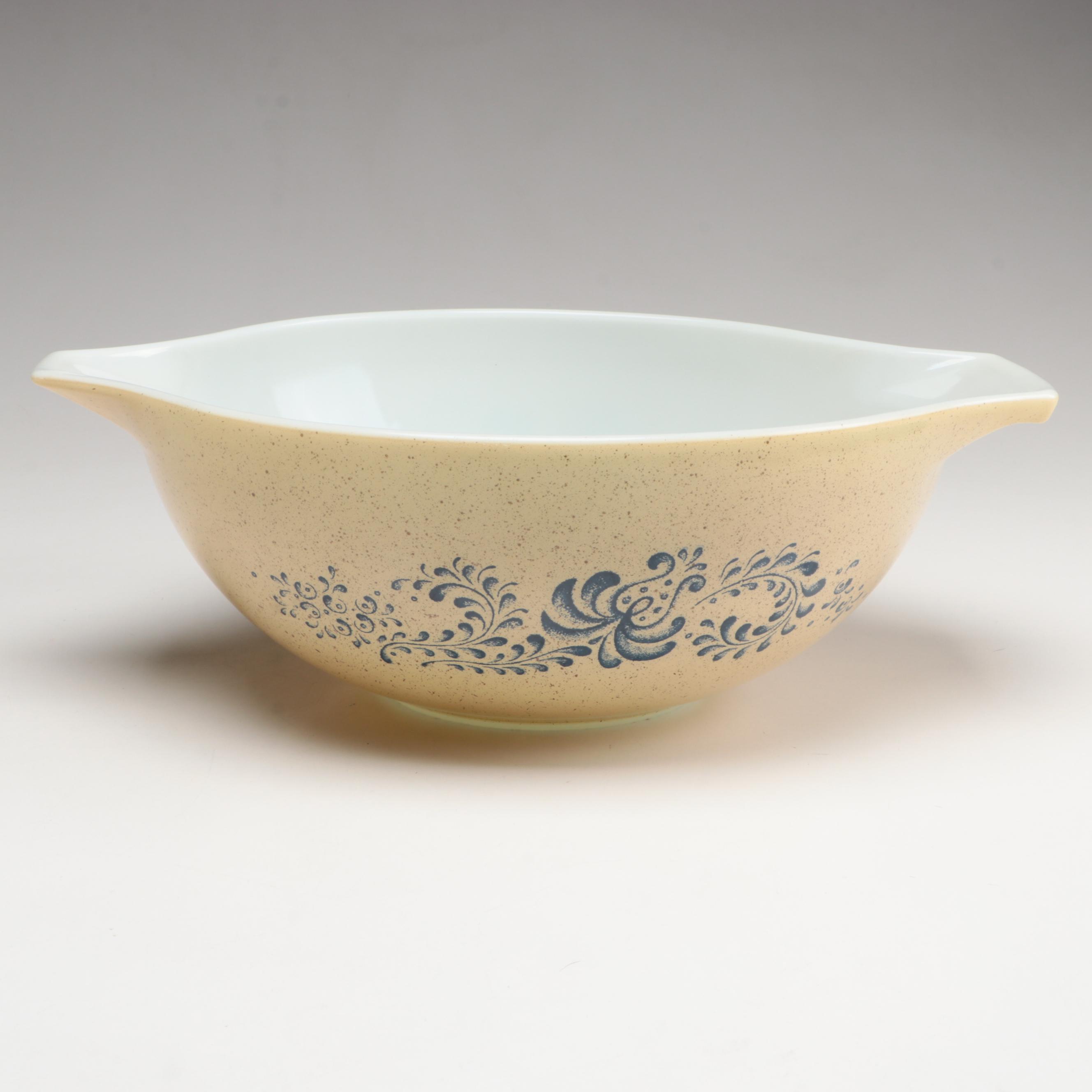Pyrex "Forest Fancies" Baking Dishes with "Homestead" Cinderella Mixing Bowls