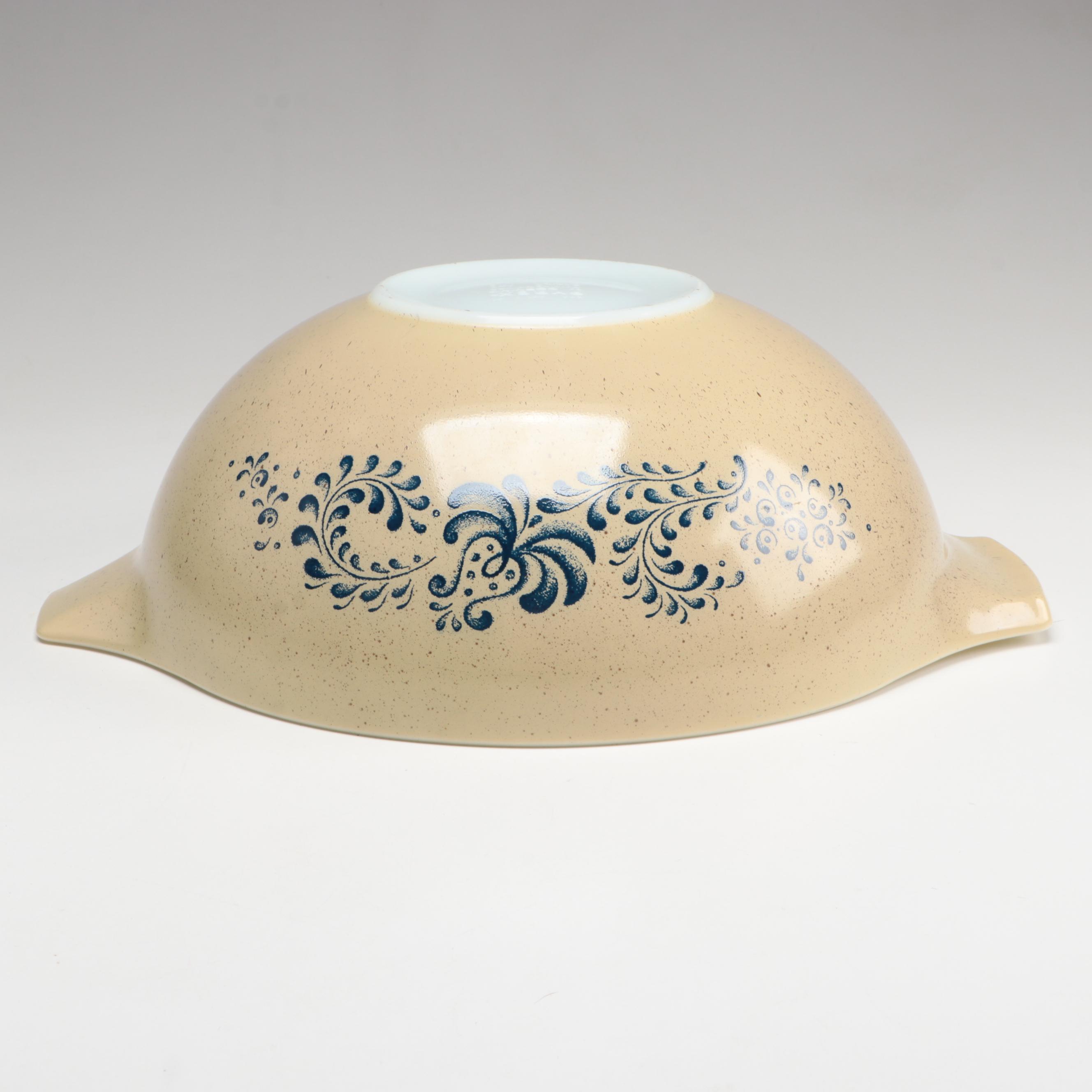 Pyrex "Forest Fancies" Baking Dishes with "Homestead" Cinderella Mixing Bowls