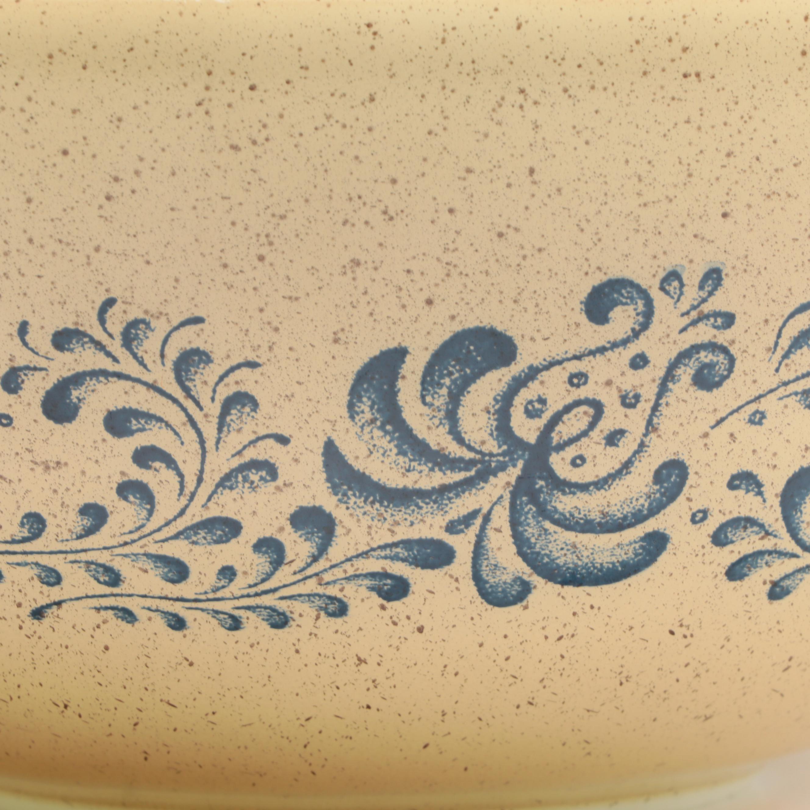 Pyrex "Forest Fancies" Baking Dishes with "Homestead" Cinderella Mixing Bowls