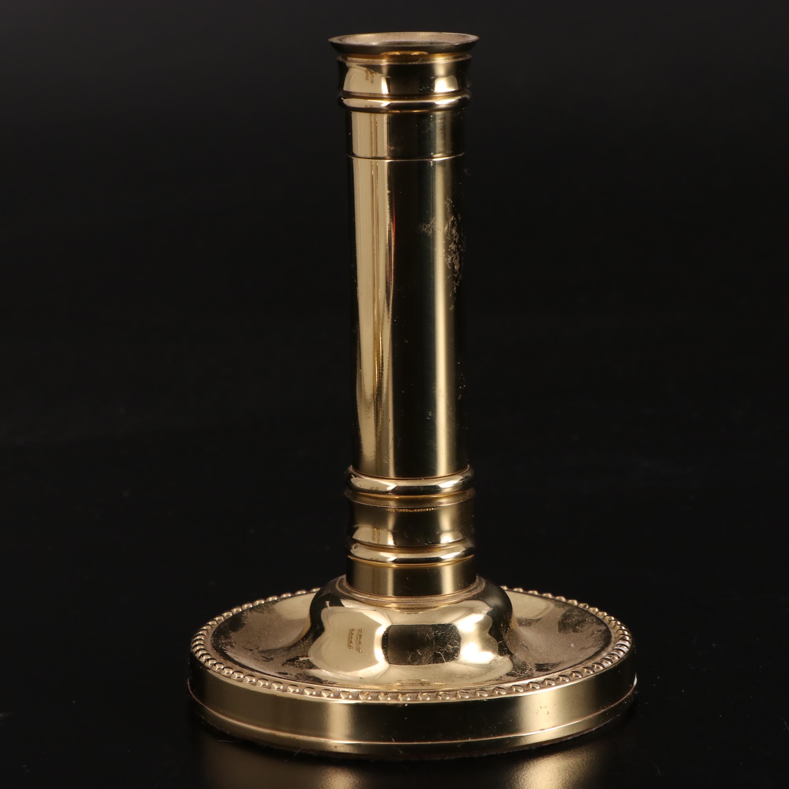 Baldwin and Other Brass Candlestick Collection