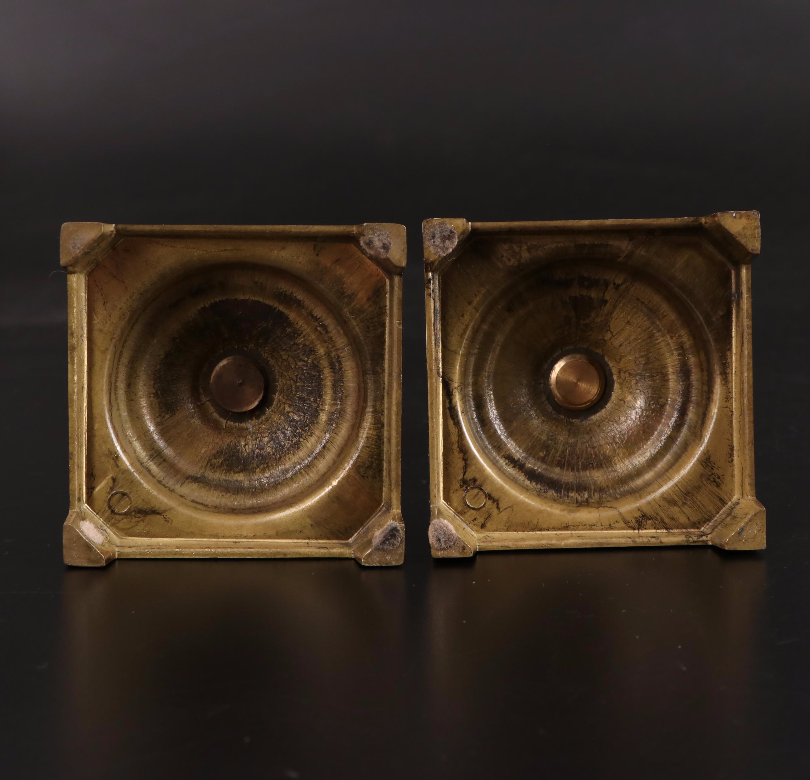 Baldwin and Other Brass Candlestick Collection