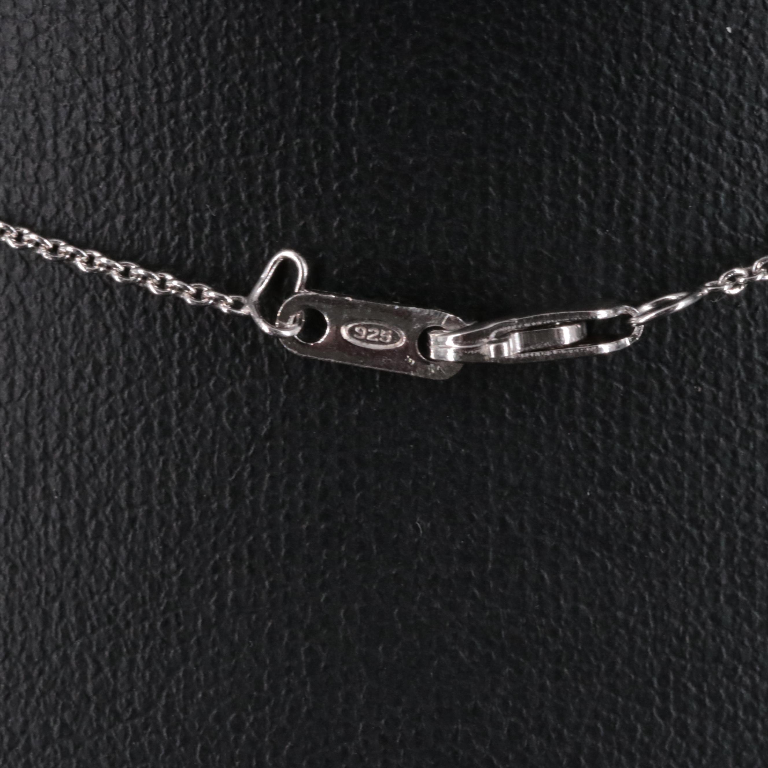 Sterling 0.03 CTW Diamond Heart Pendant