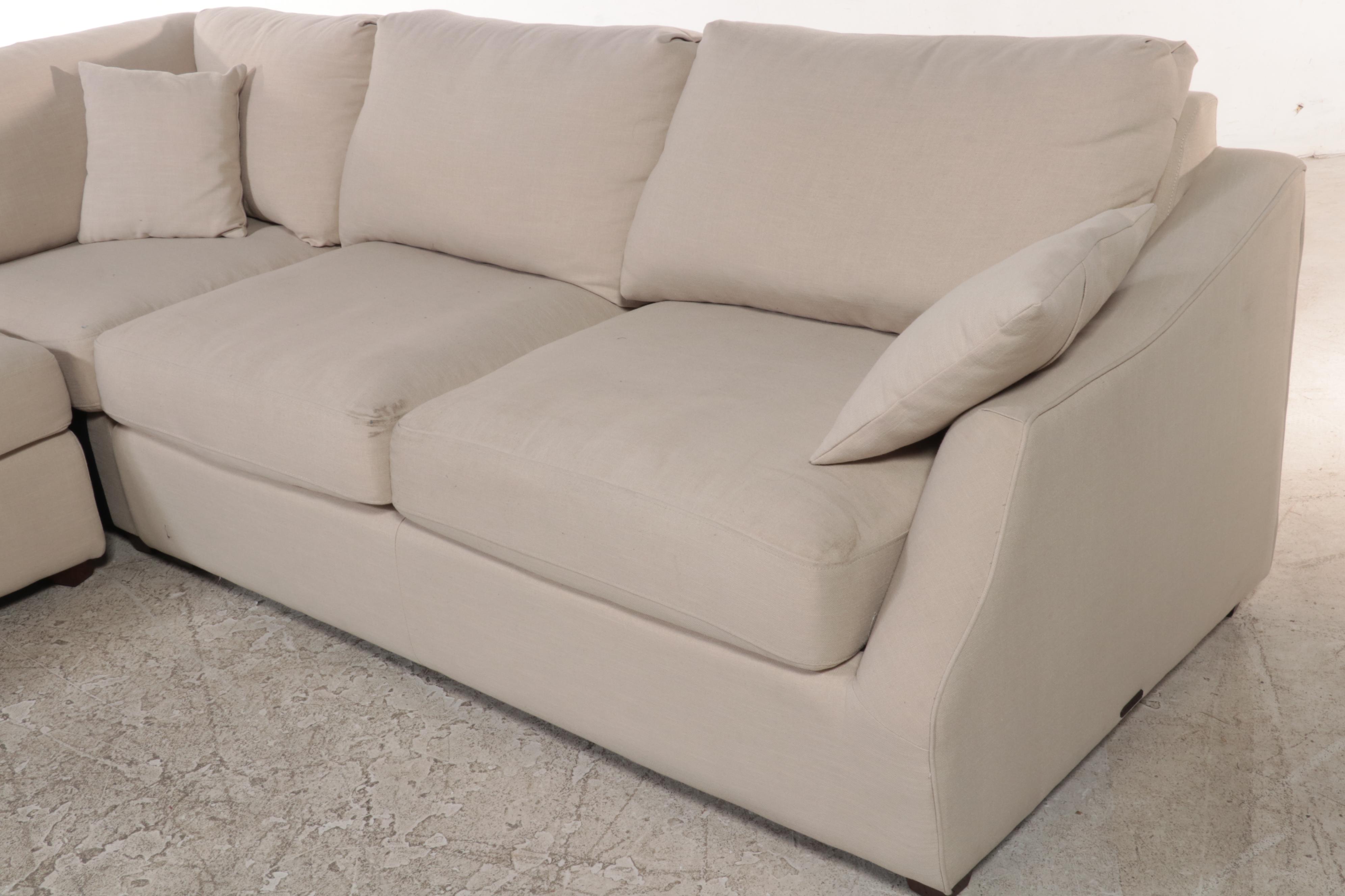 Magnolia Home Upholstered Sectional Sofa