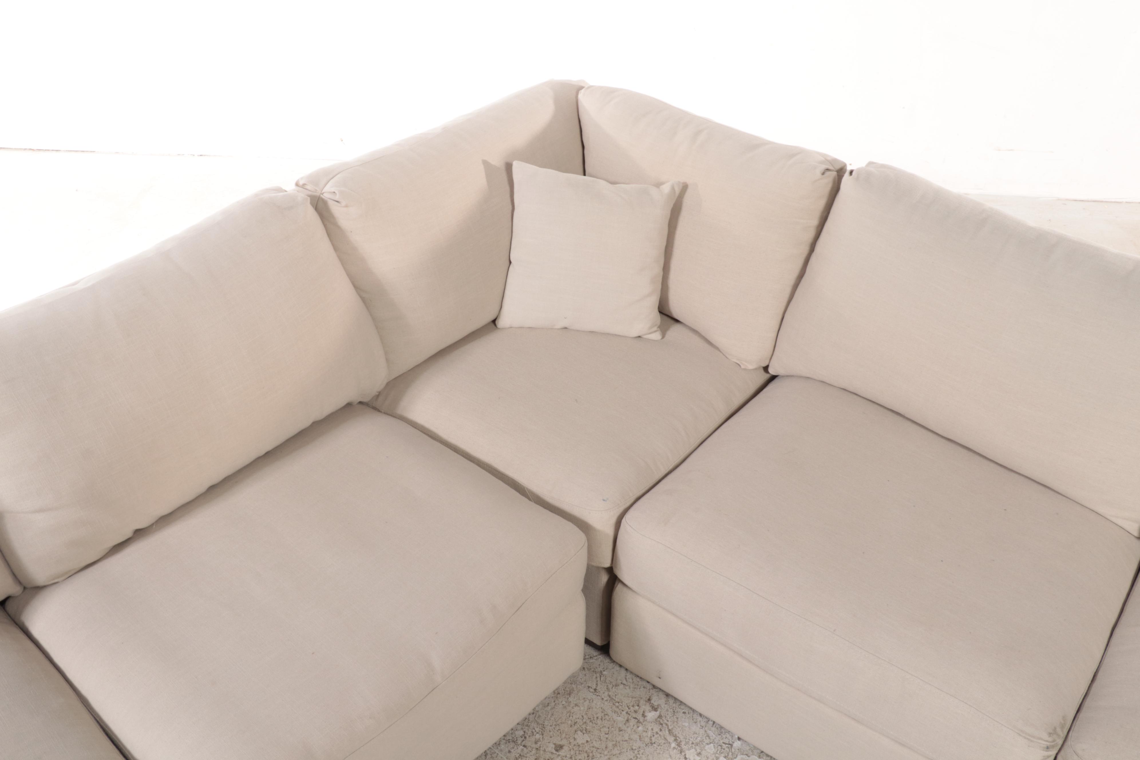 Magnolia Home Upholstered Sectional Sofa