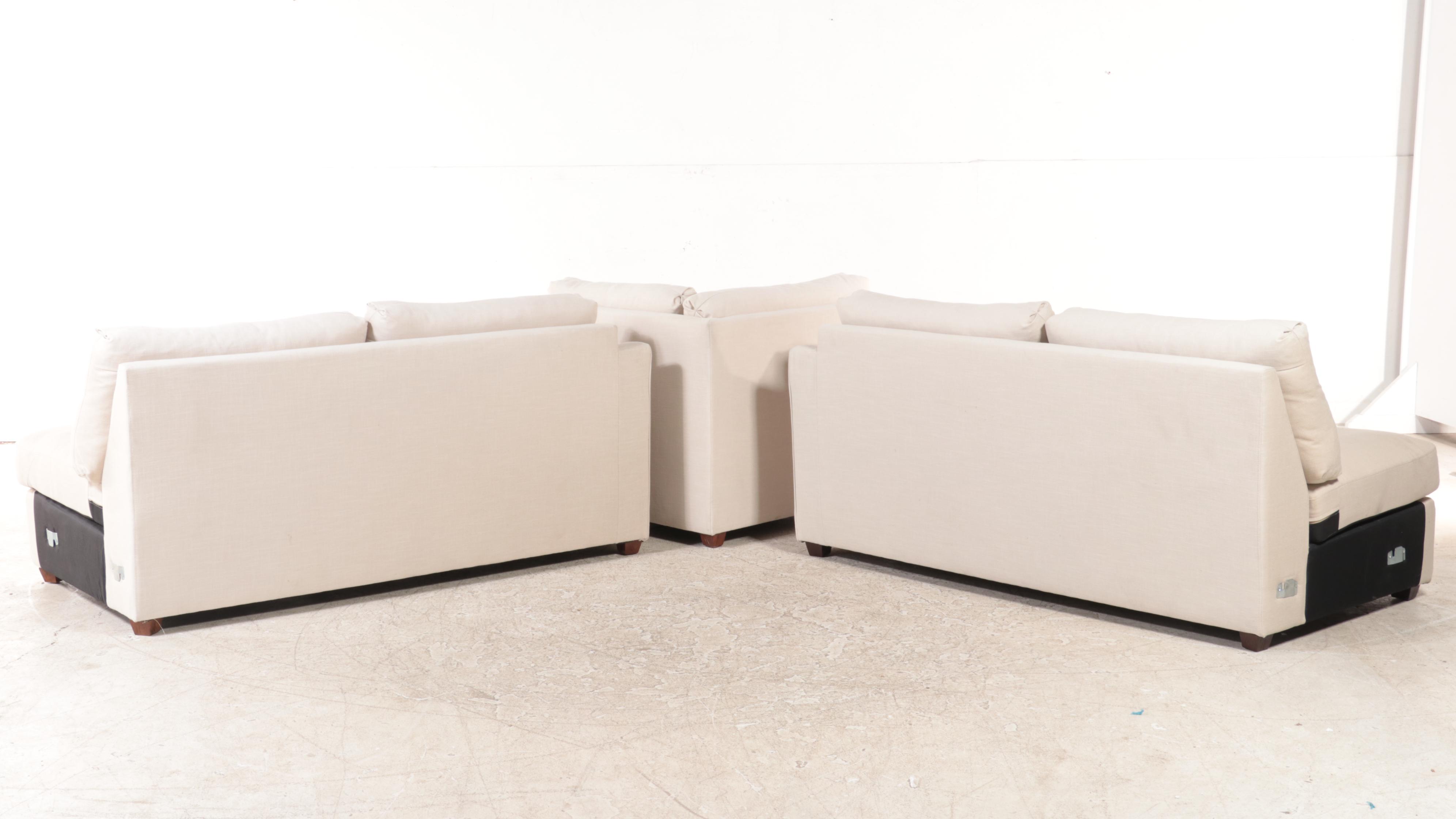 Magnolia Home Upholstered Sectional Sofa