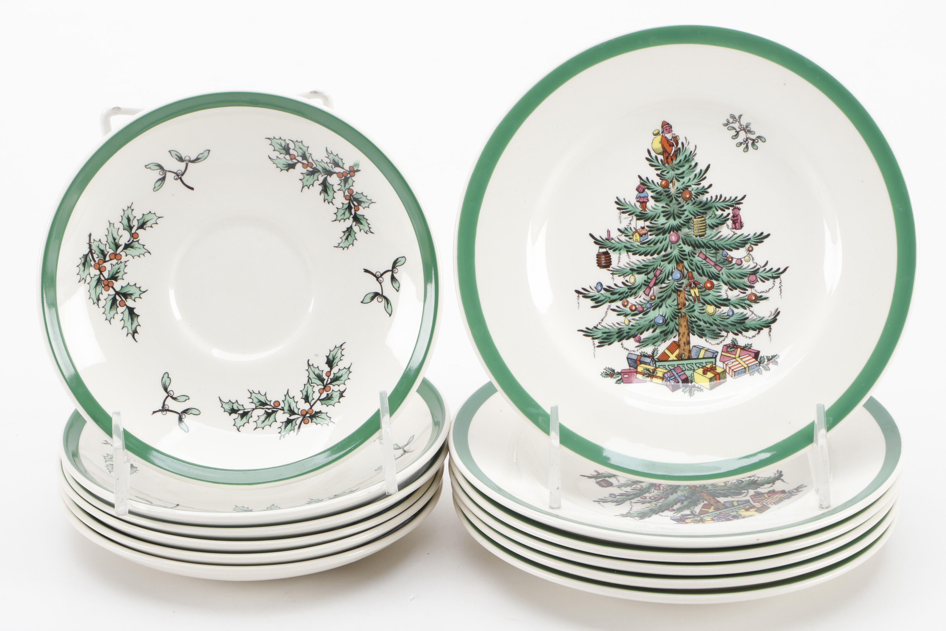 Spode "Christmas Tree" Ceramic Dinnerware