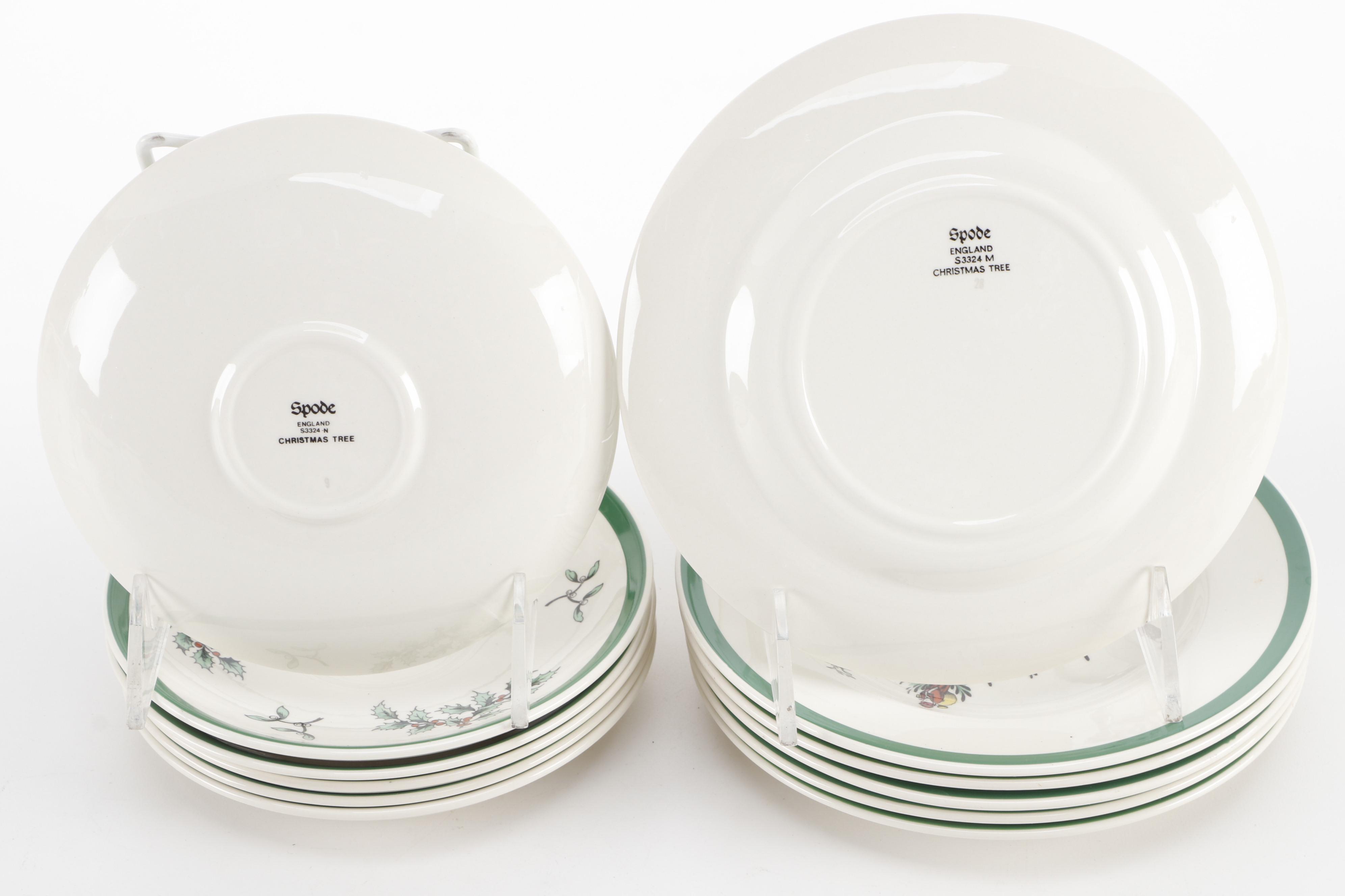 Spode "Christmas Tree" Ceramic Dinnerware